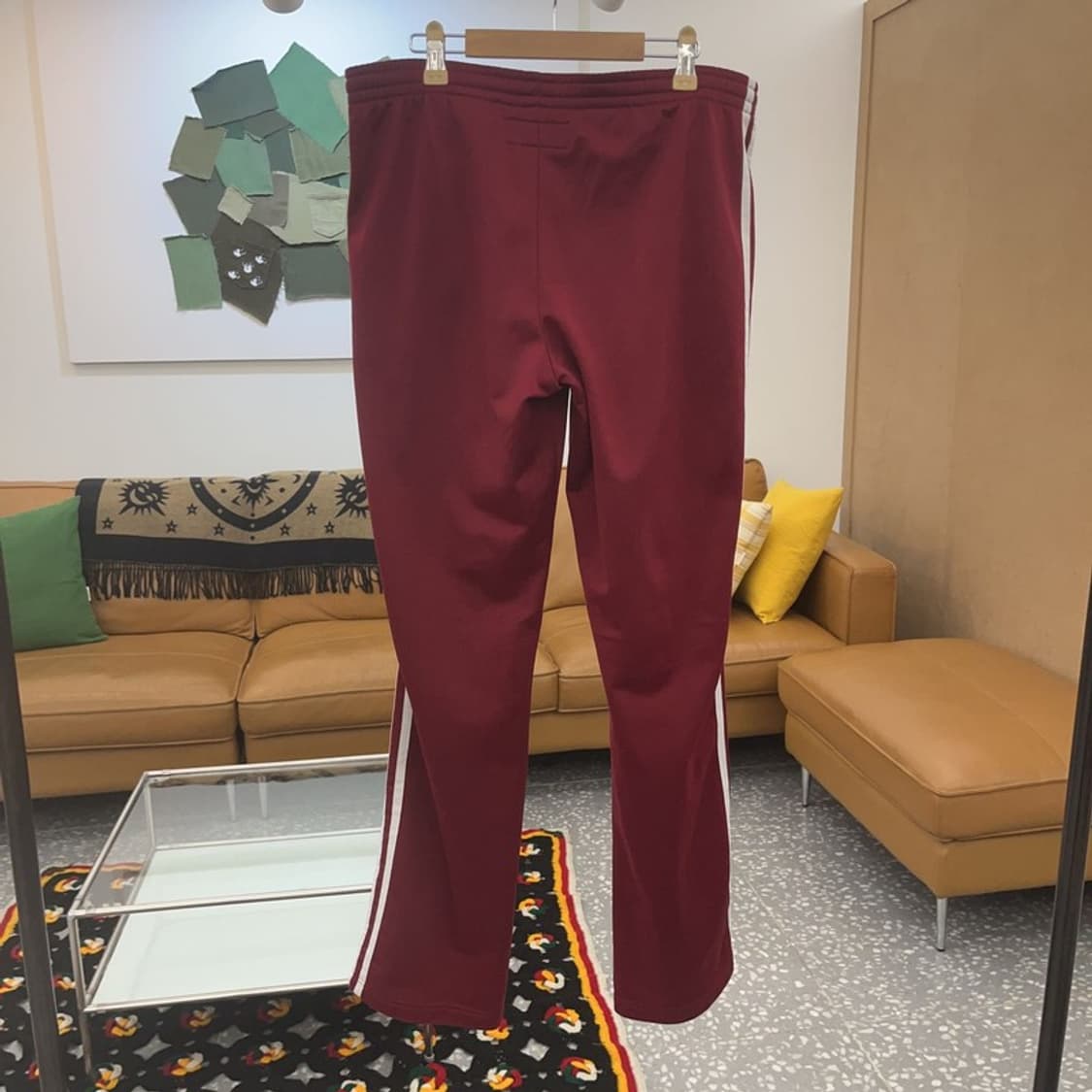 아디다스 클래식 유로파 버건디 트랙팬츠  XL C06749 상품이미지4