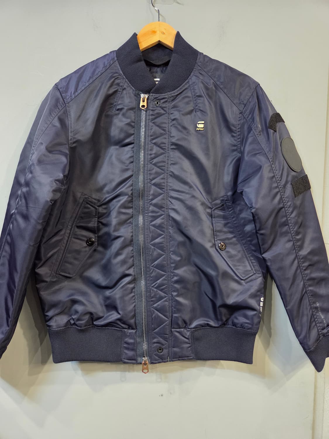 G-Star RAW 네이비 블루종 자켓(S)택 없음 상품이미지1