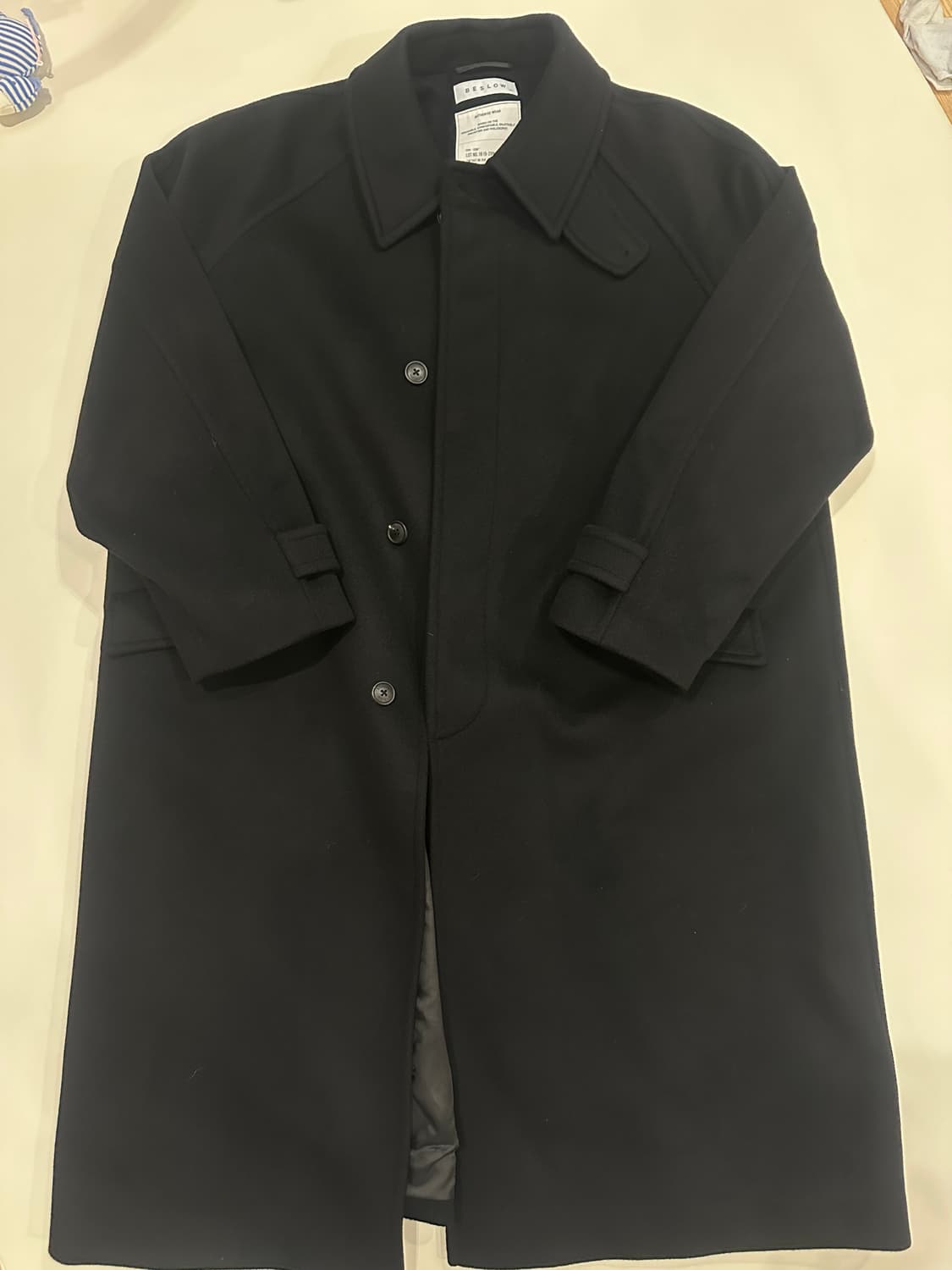 비슬로우 오버사이즈 캐시미어 발마칸 코트 상품이미지1