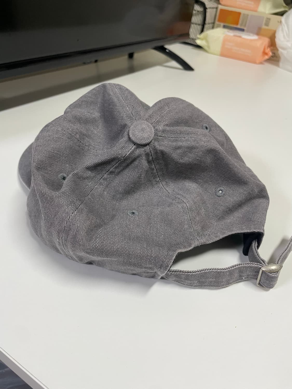 마스컴퍼니 해칭룸 코코펠리 캡 차콜 상품이미지5