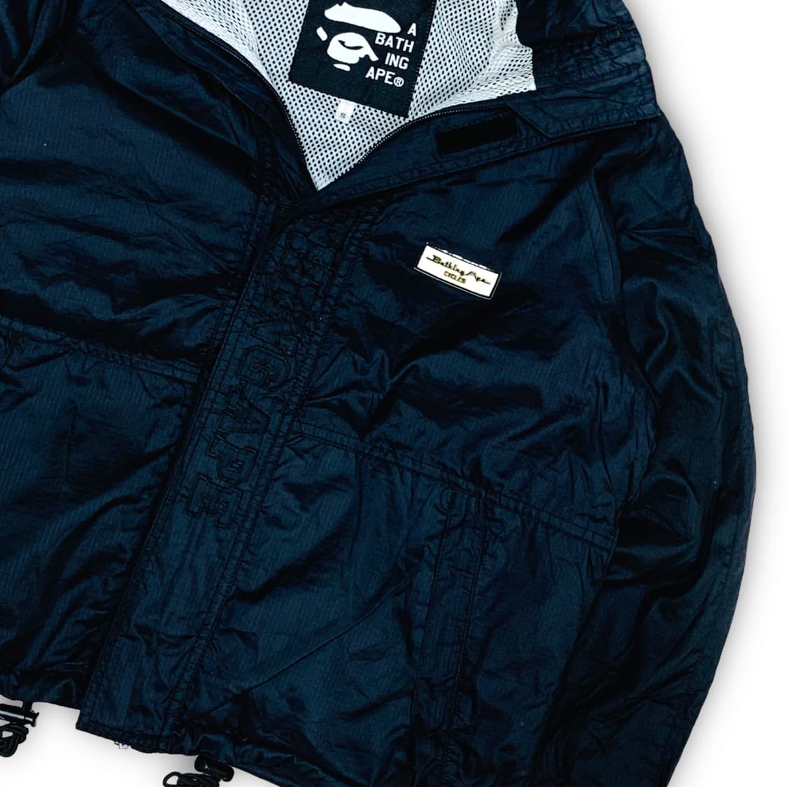 90s bape 베이프 초기 사이클 바람막이 상품이미지4