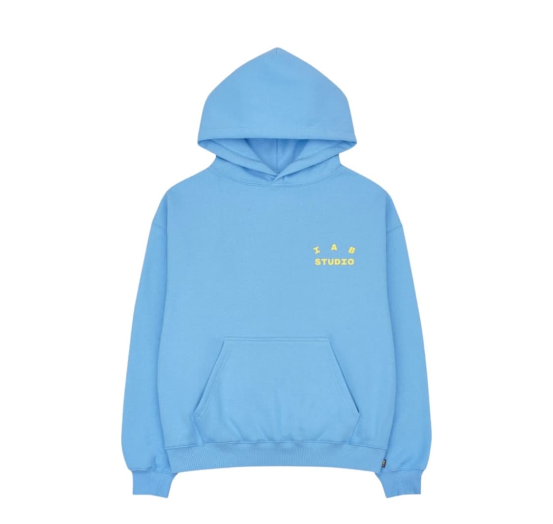 아이앱 스튜디오 후드 스카이 블루 레몬 M 사이즈 상품이미지4