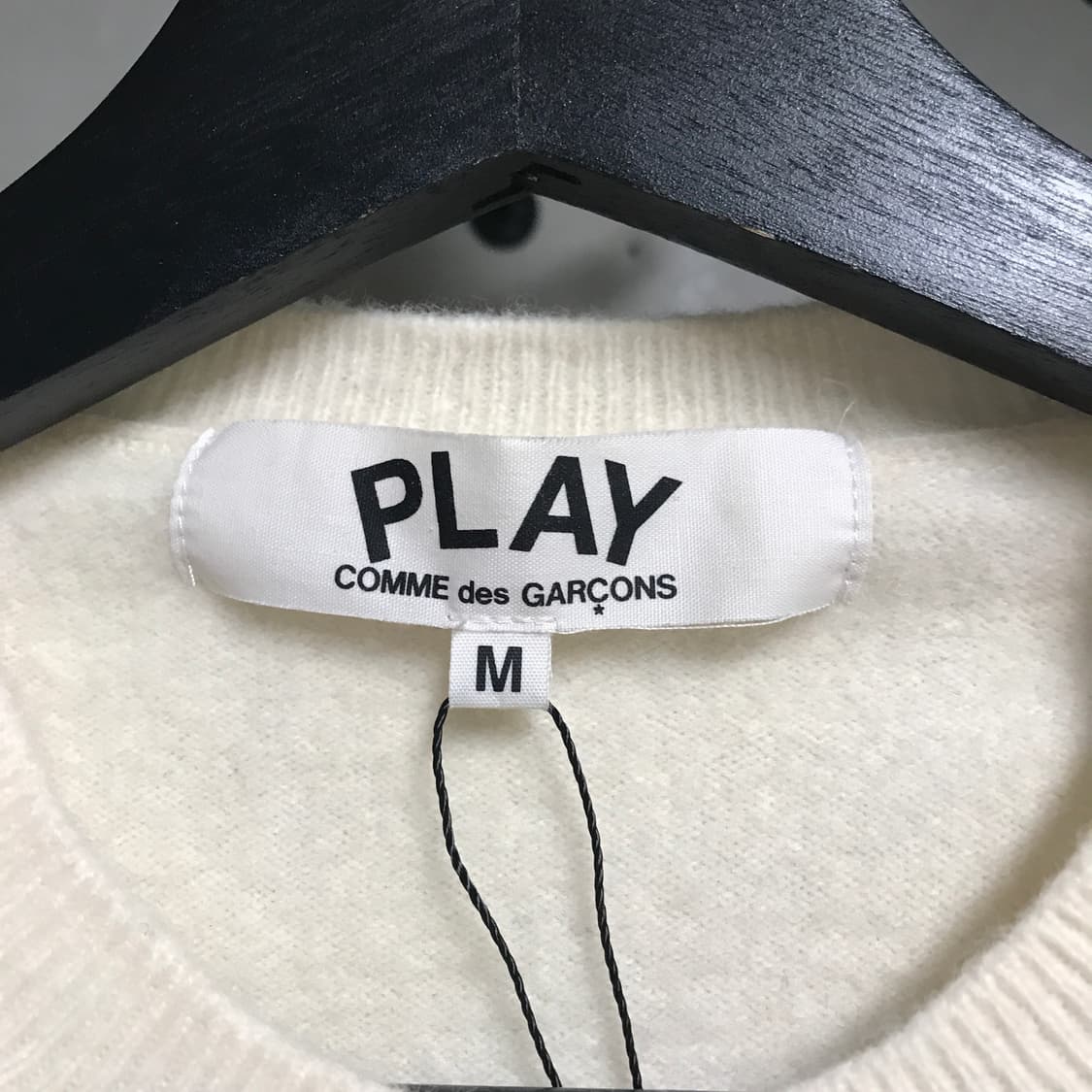 꼼데가르송 와펜 가디건 아이보리 M(W) 상품이미지4