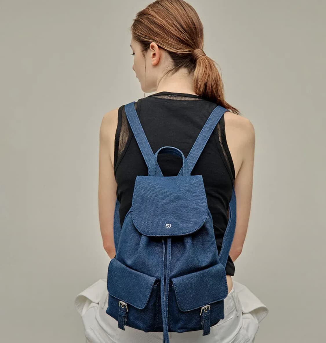 스탠드오일 Hug Backpack 허그 백팩 balck 상품이미지2