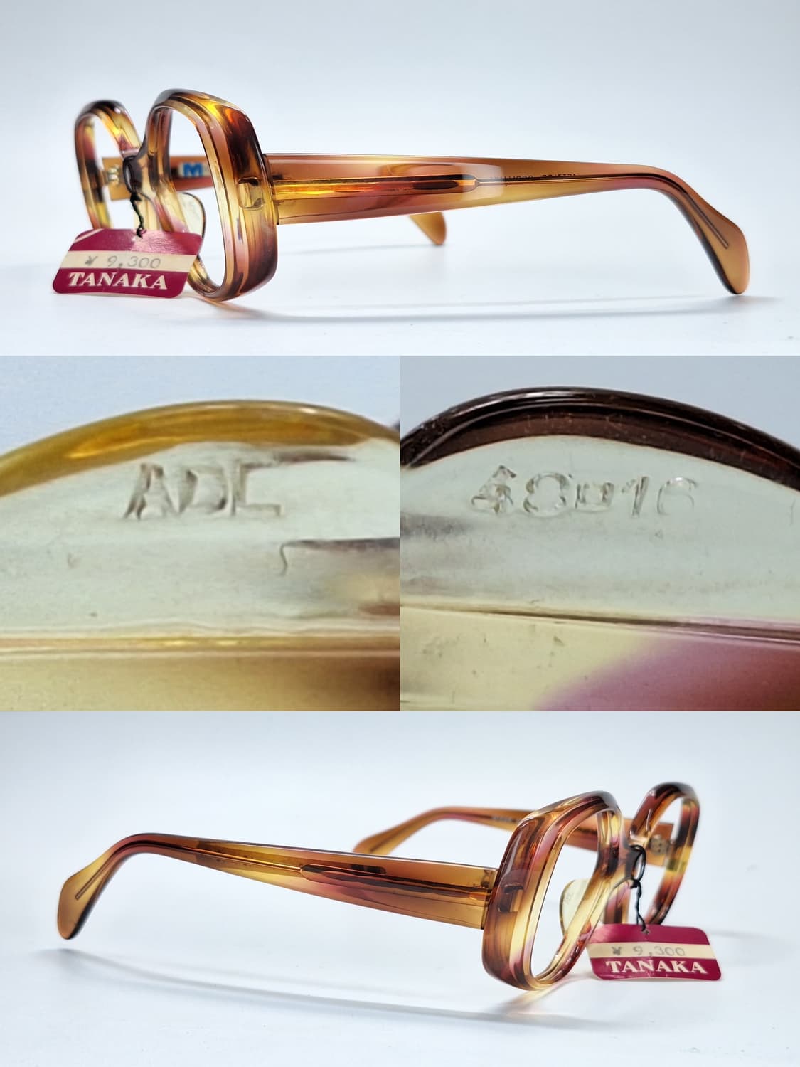 80s 독일제 빈티지 데드스톡/METZLER M3010 안경테 48mm 상품이미지2