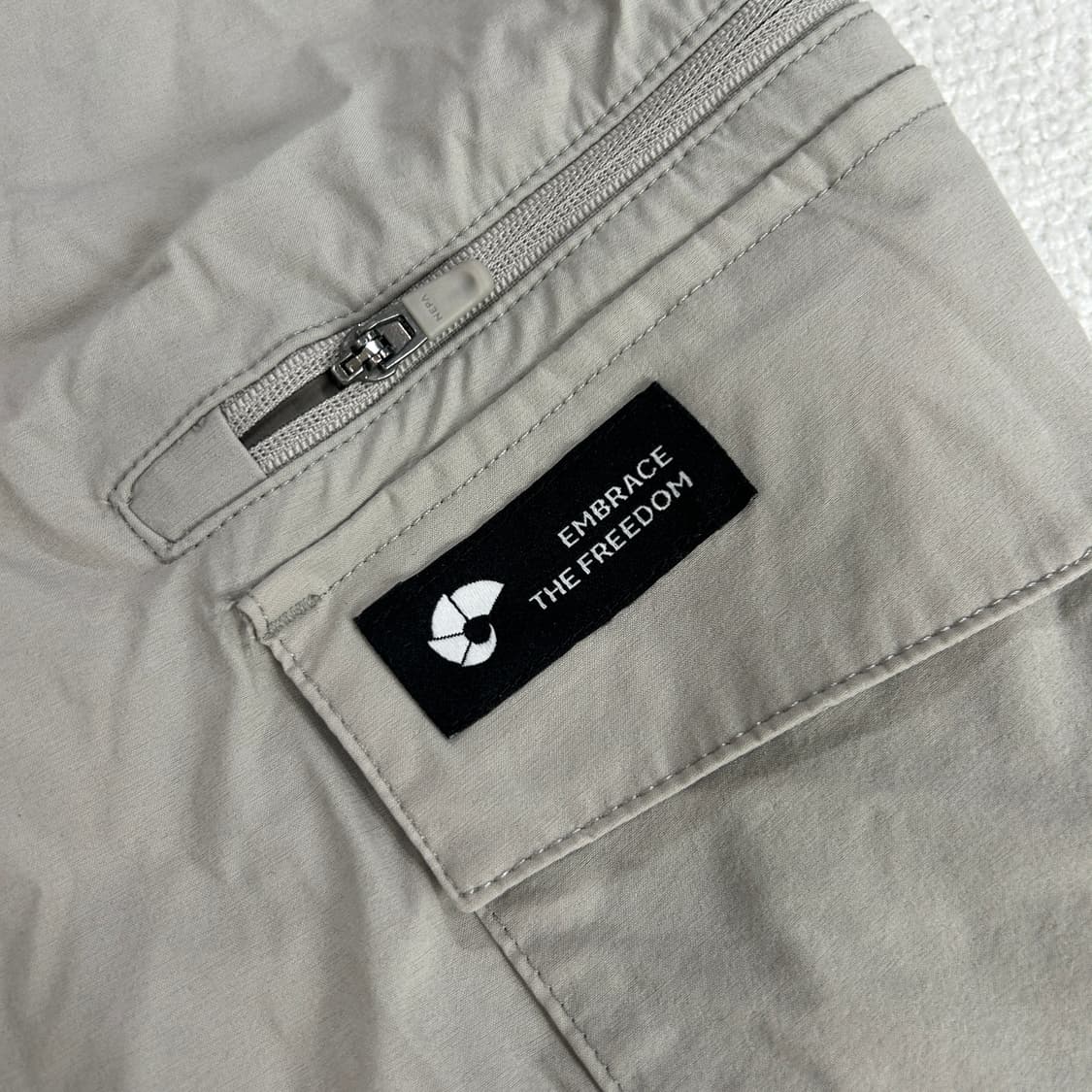 네파 카고 바지 남성용 회색 m 상품이미지5