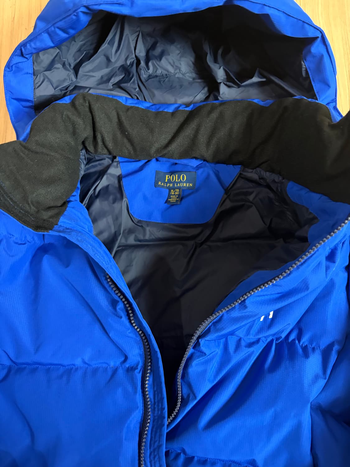 폴로 랄프로렌 빅포니 블루 패딩 상품이미지5