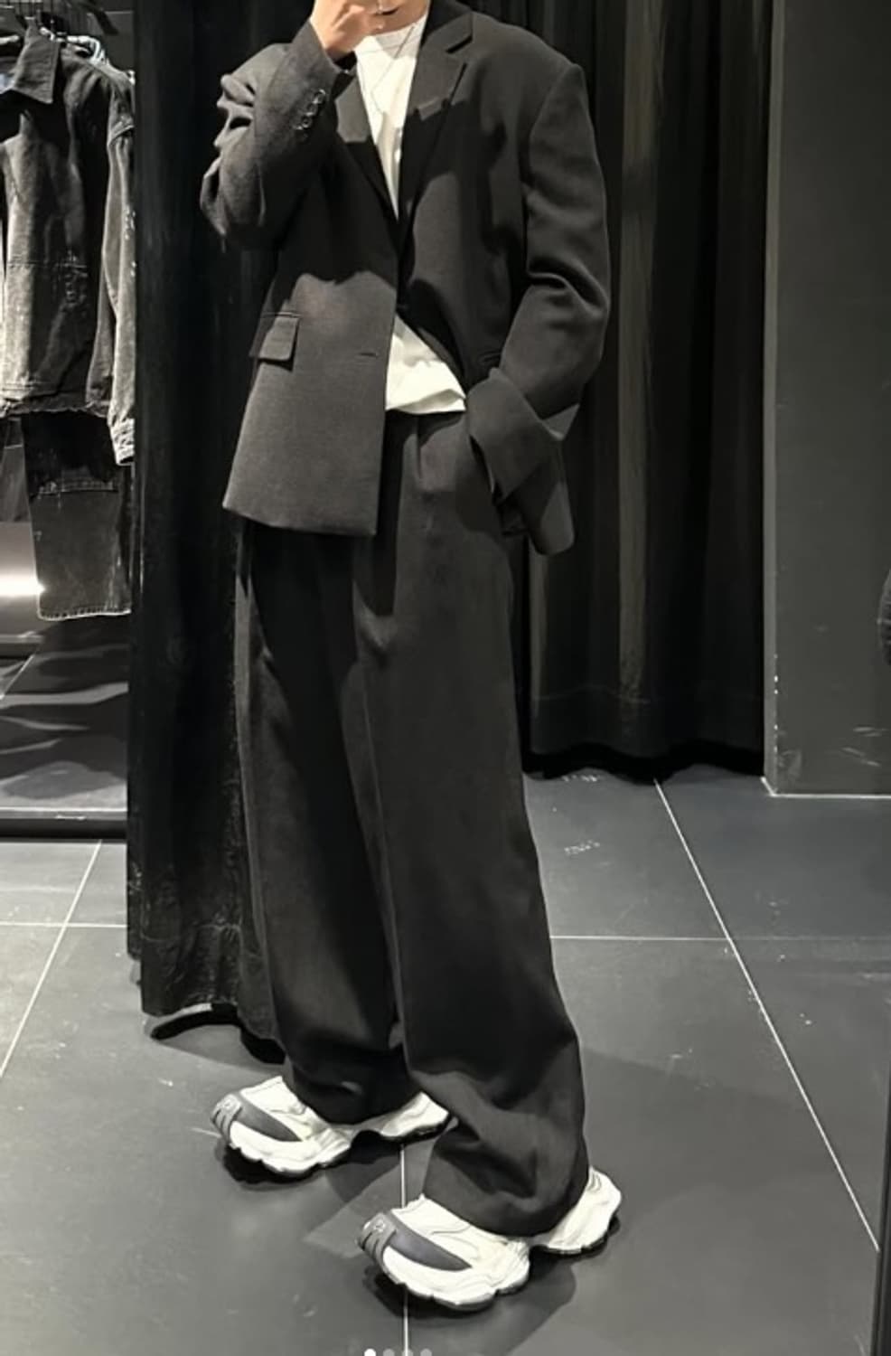 준지 24 노치드라펠 자켓 블레이저 46 상품이미지2