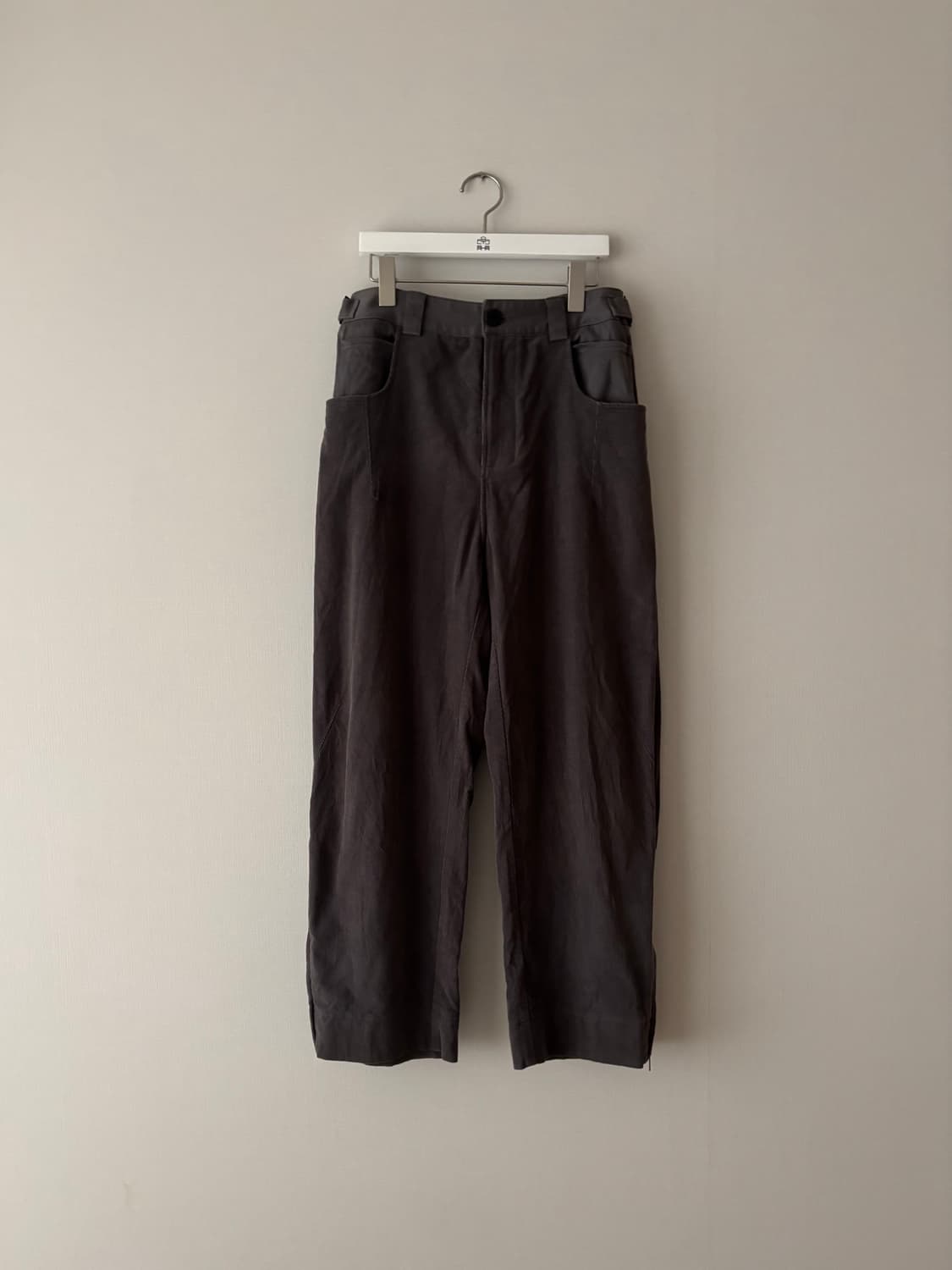 [2] 폴리테루 하나비 팬츠 퍼플그레이 상품이미지1