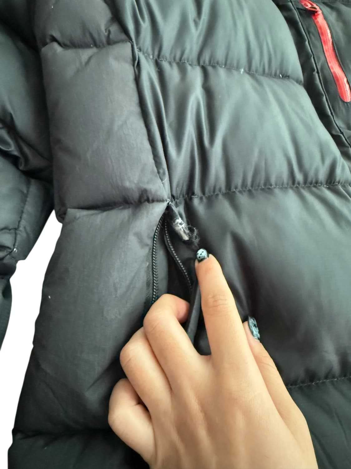 노스페이스 블랙 패딩 상품이미지6