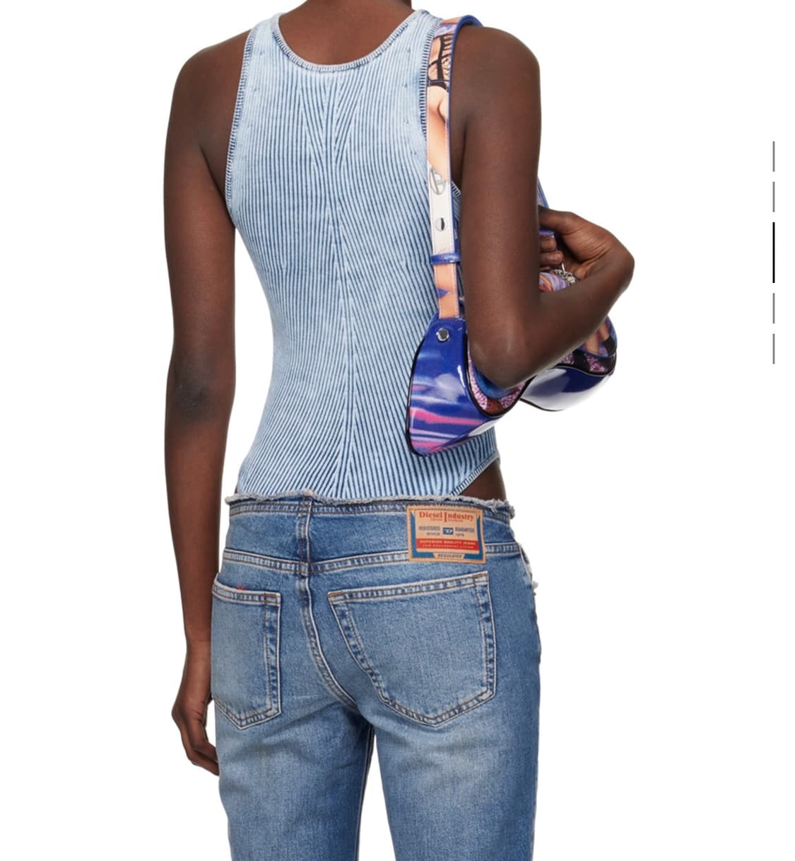 DIESEL Blue M-Tansy Bodysuit 상품이미지4
