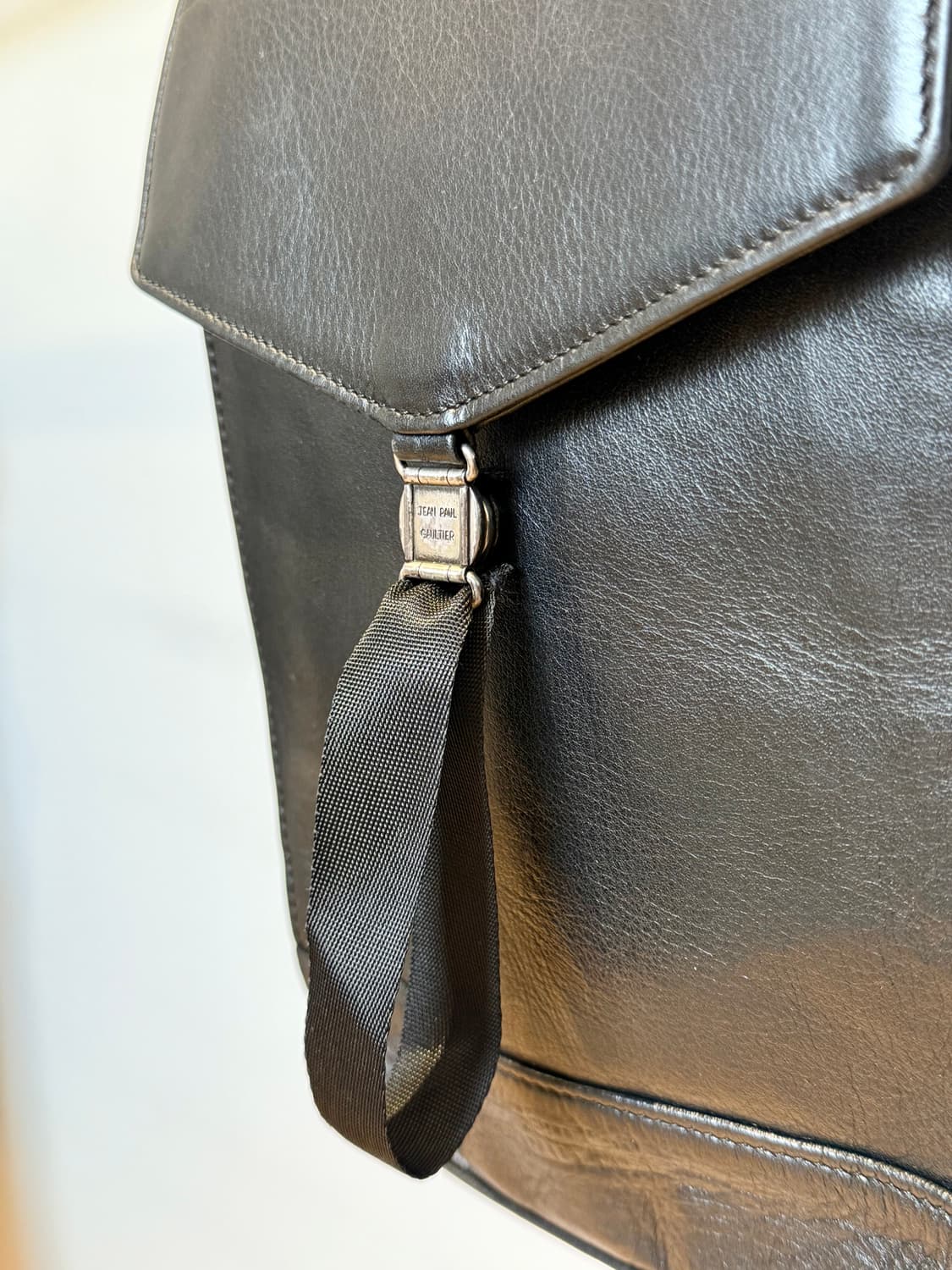 90s 장폴고티에 leather backpack 상품이미지6