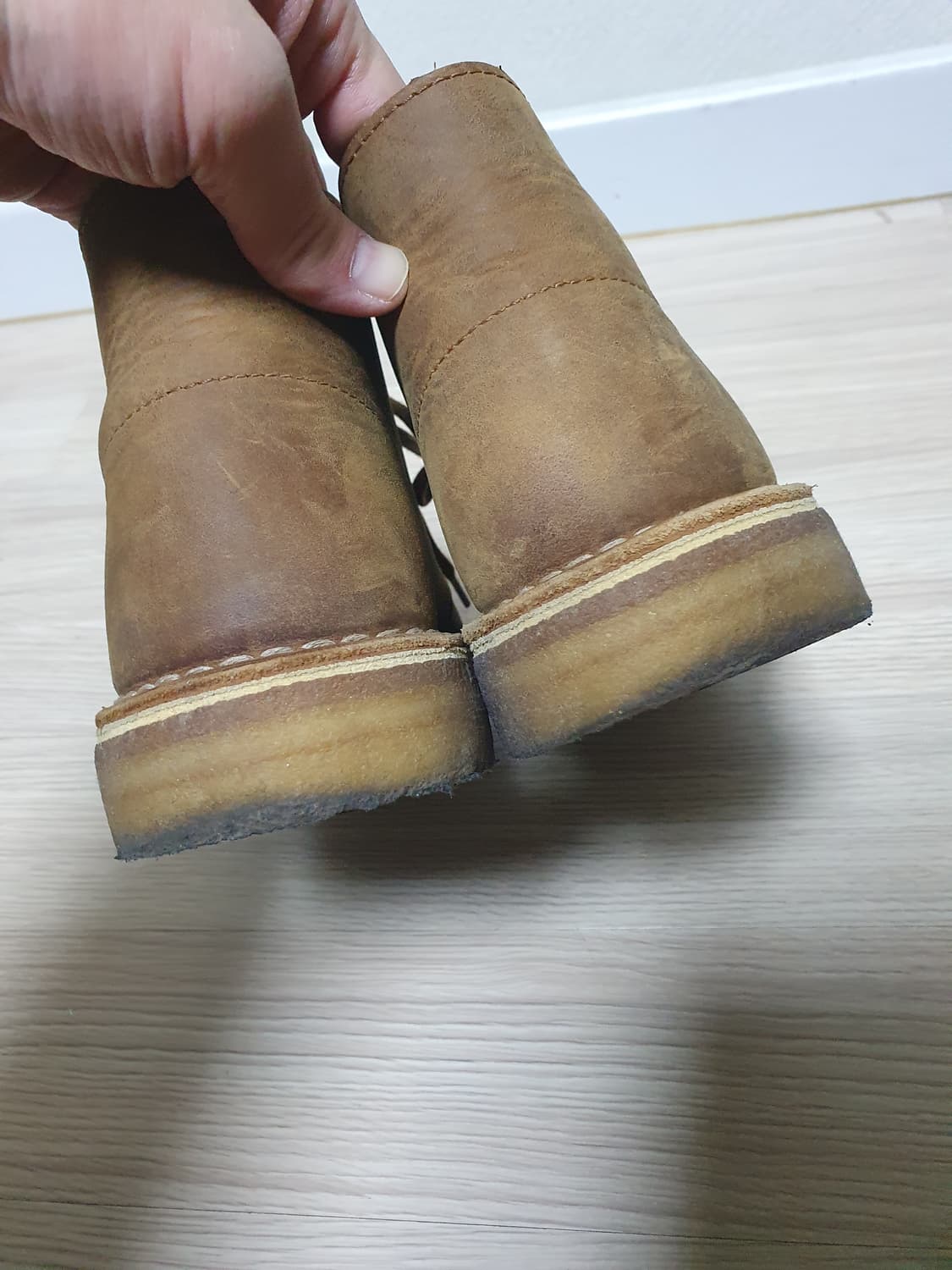 클락스 브라운 데저트 부츠 250 상품이미지6