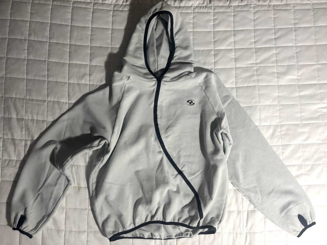 산산기어 테이프드 후디 라이트그레이 1 사이즈 상품이미지1