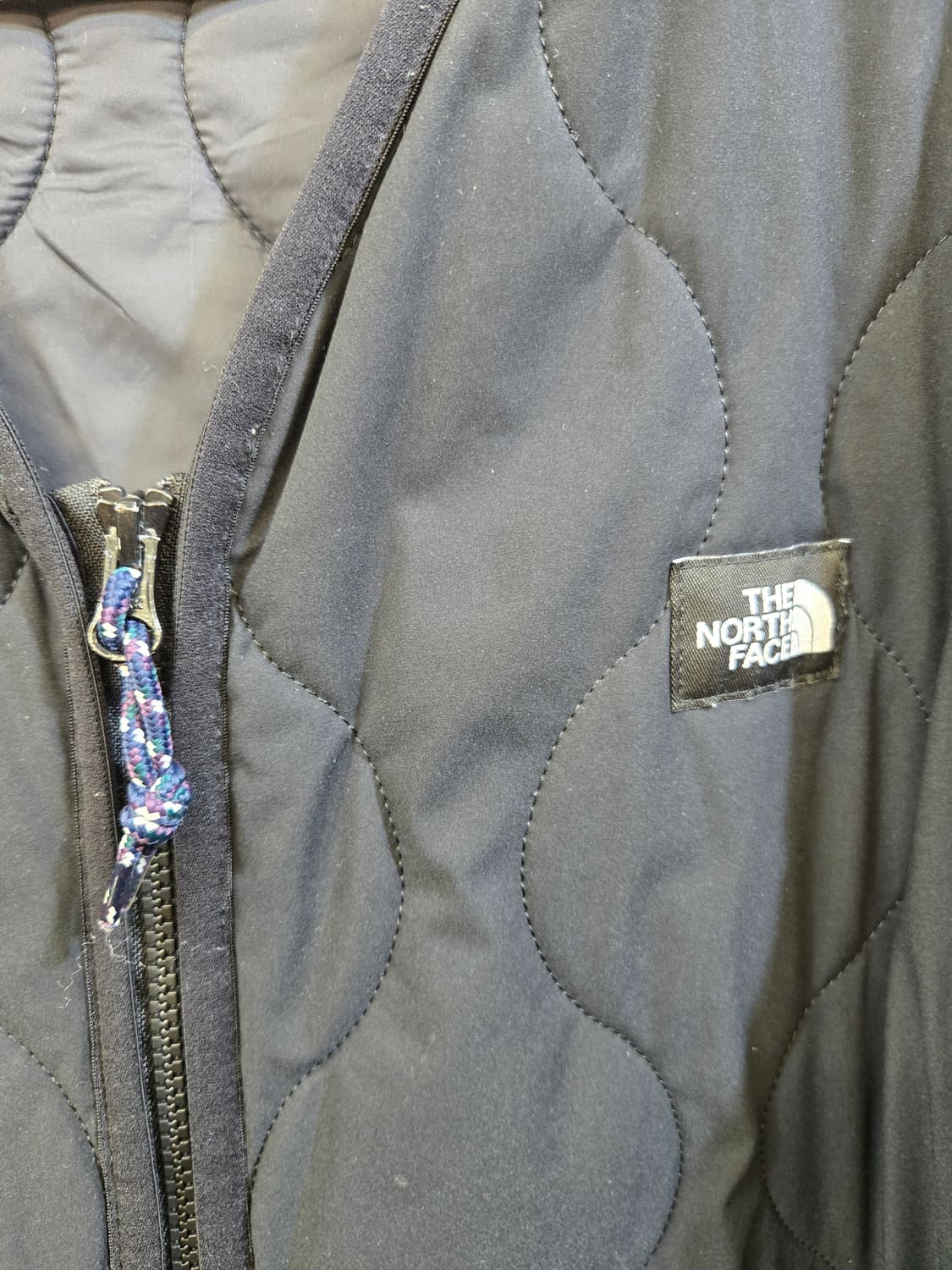 노스페이스 브루니 블랙 퀼팅 자켓 상품이미지3