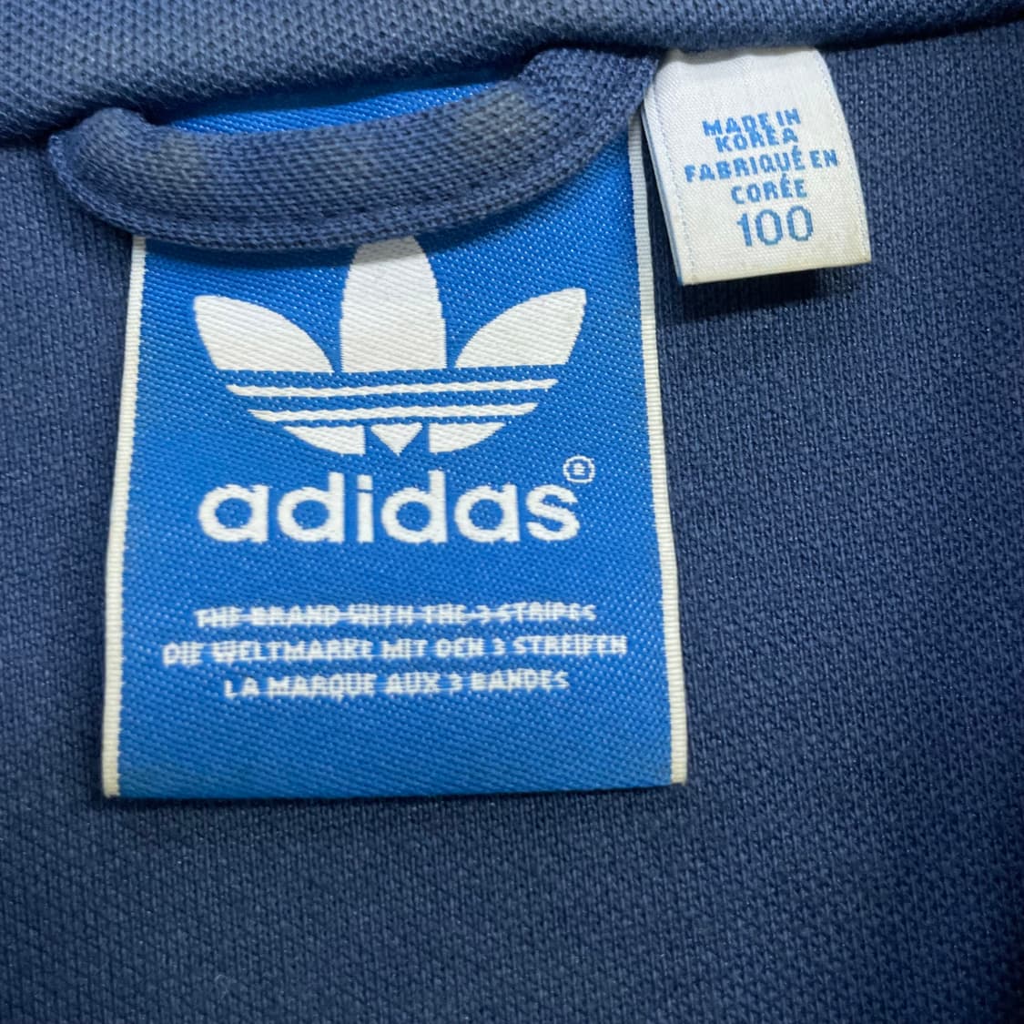 아디다스 유로파 트랙탑 져지 네이비 레드 상품이미지3