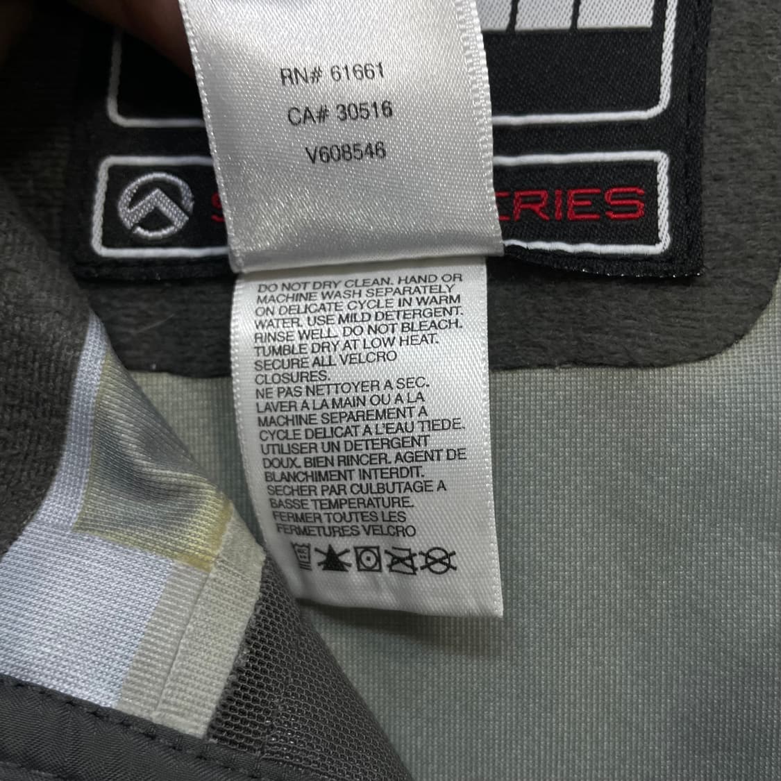 노스페이스 고어텍스 써밋 xcr 바람막이 자켓 블랙 상품이미지7