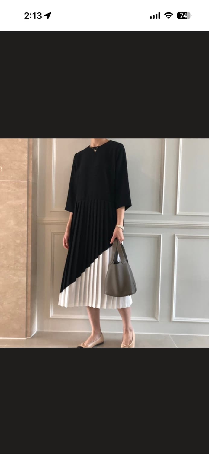 have 해브 플리츠 원피스 상품이미지2