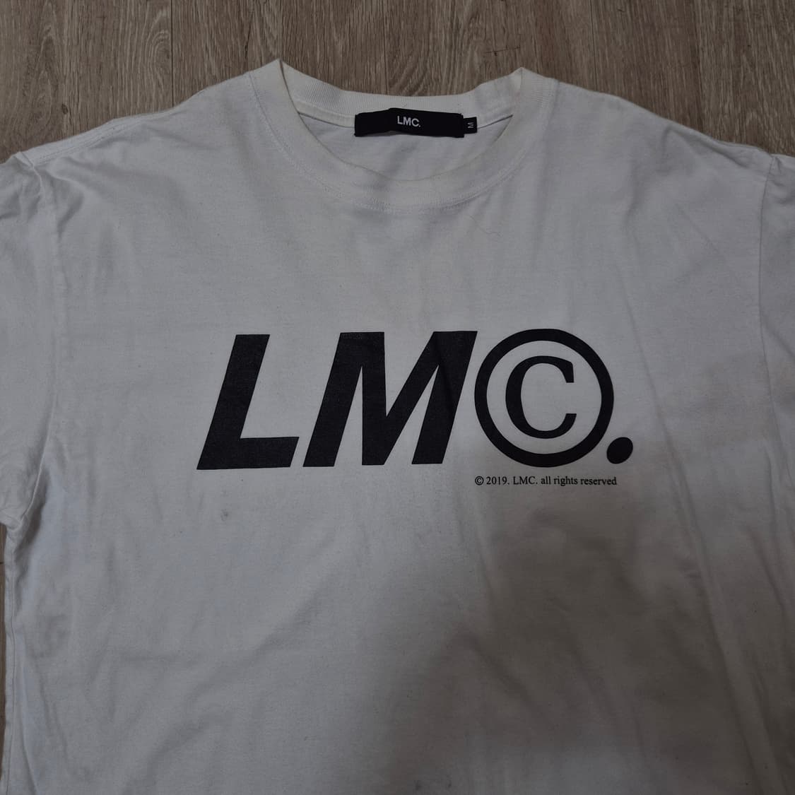 LMC 엘엠씨 2019 빅로고 화이트 반팔티셔츠 M(95) 상품이미지2