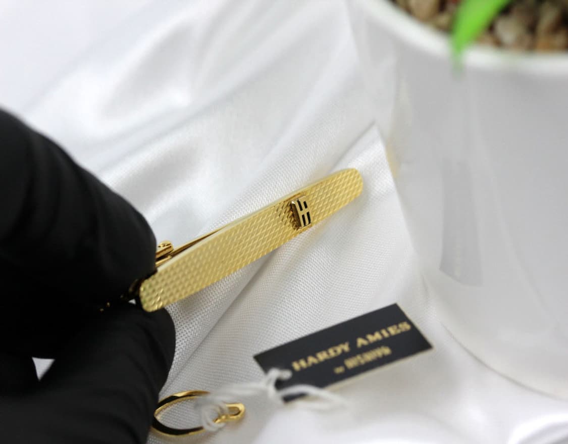 하디에이미 런던 미사용 S등급 5cm 남자 명품 넥타이핀 상품이미지4