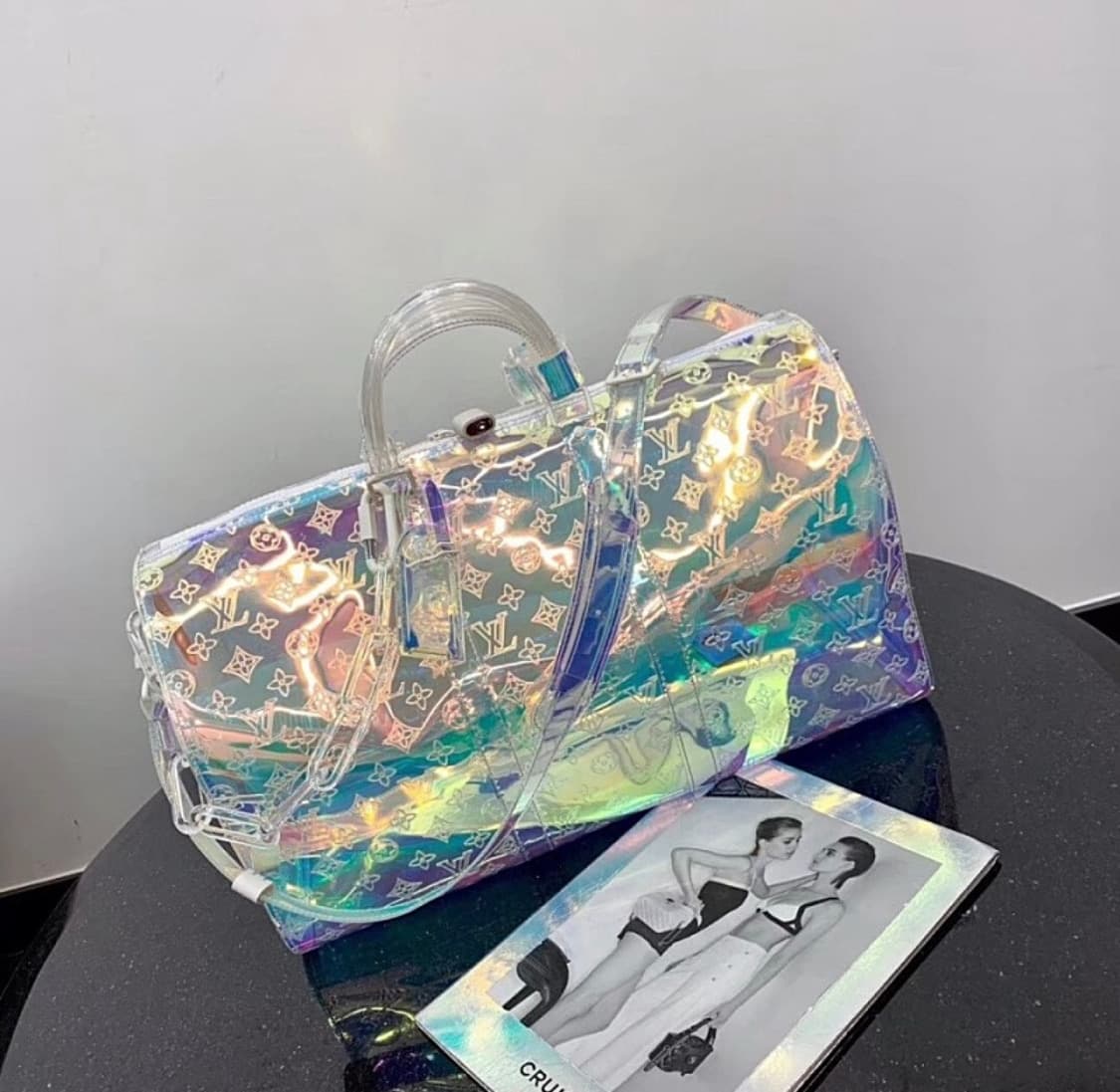 루이비통 키폴 50 pvc 프리즘 택보유 상품이미지1