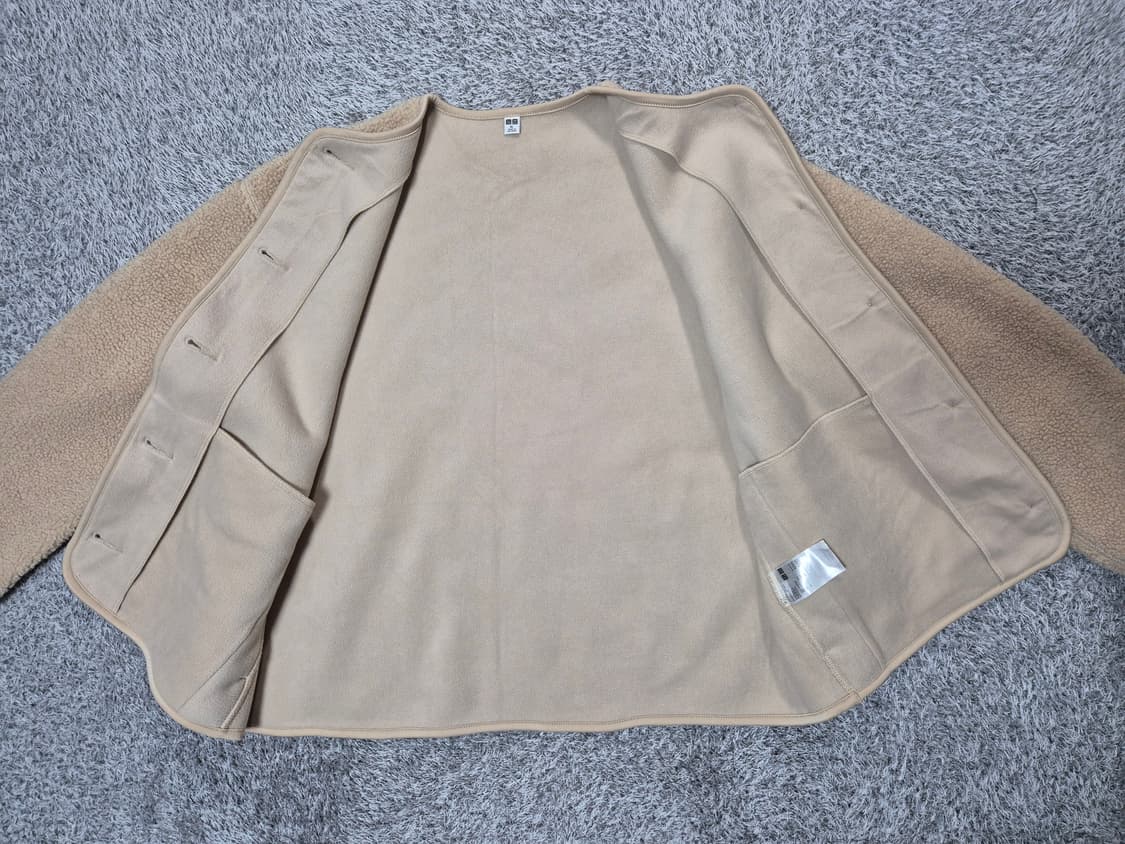 유니클로 여성 보아후리스 가디건 XL 상품이미지6