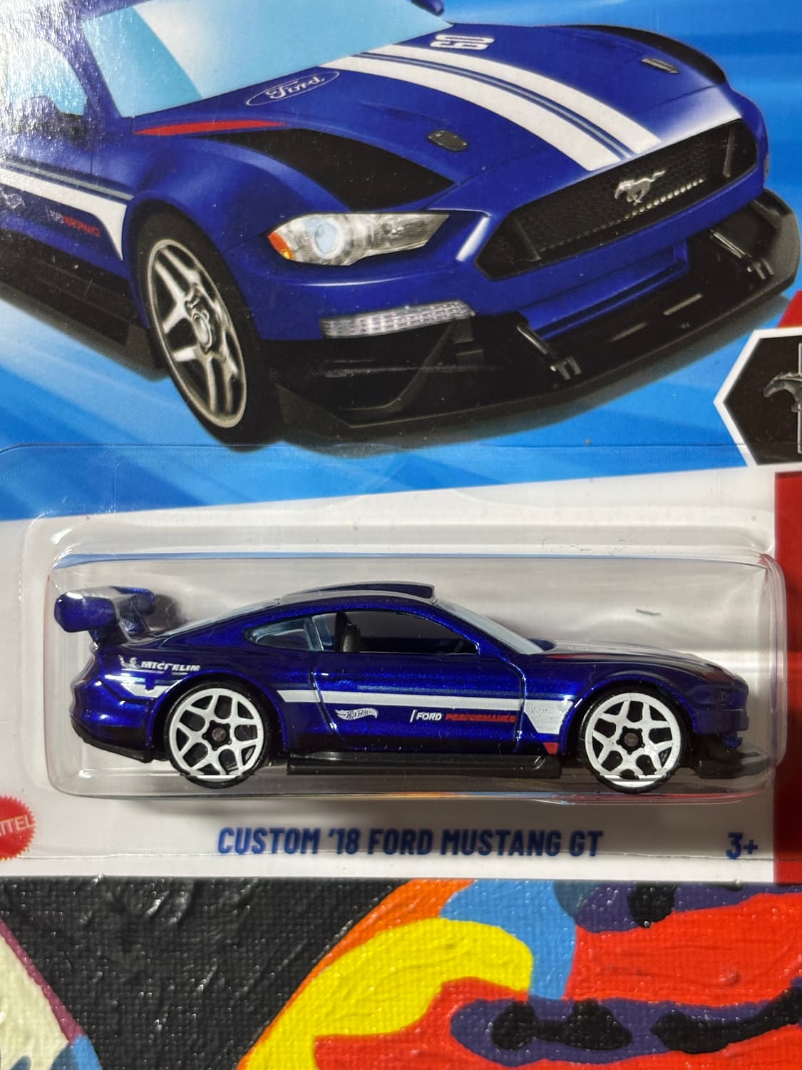 미개봉) 포드 머스탱 커스텀 gt 다이캐스트 핫휠 인테리어 소품 상품이미지5