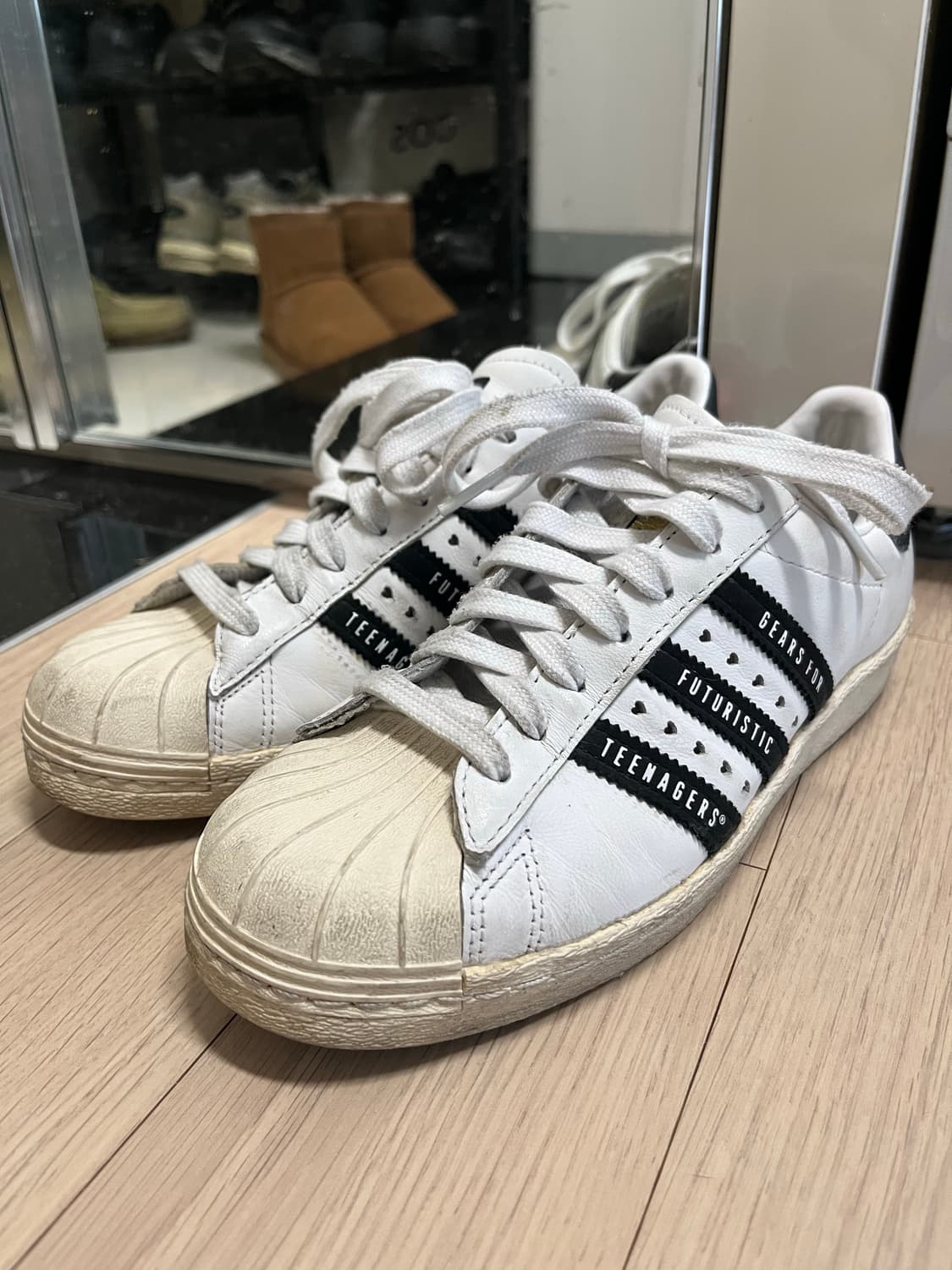 아디다스 슈퍼스타 휴먼메이드 콜라보 / 235 상품이미지1