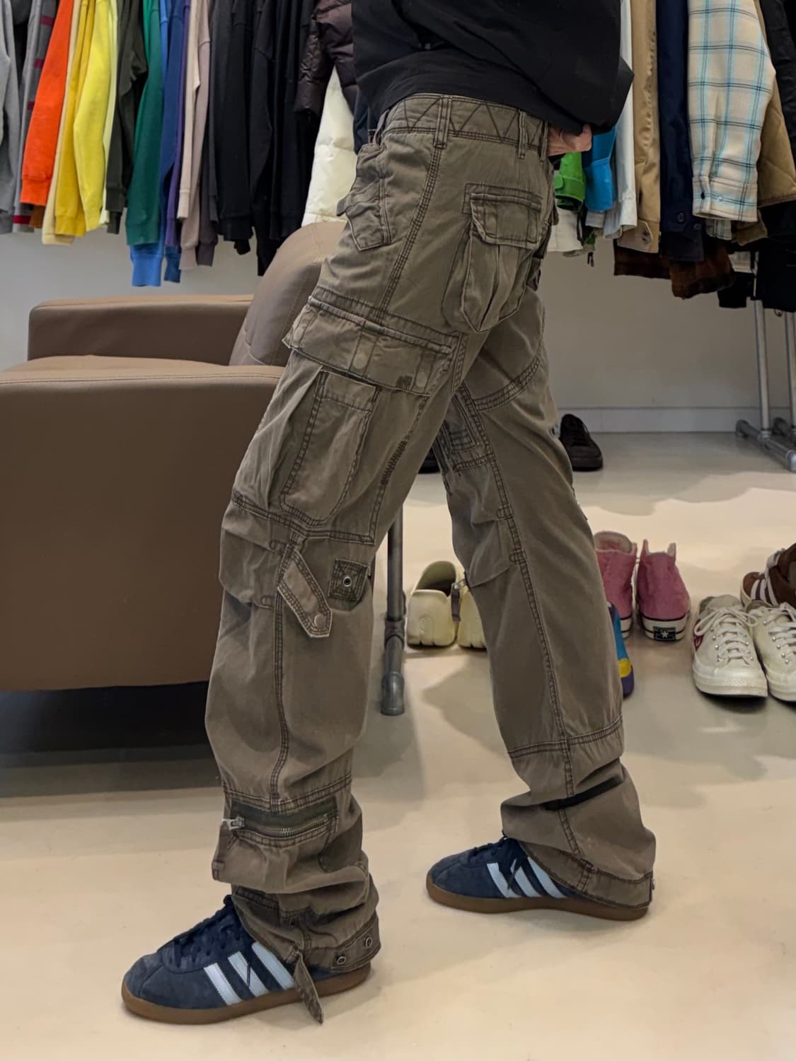 폴로 랄프로렌 스티치 멀티 포켓 카고팬츠 상품이미지9