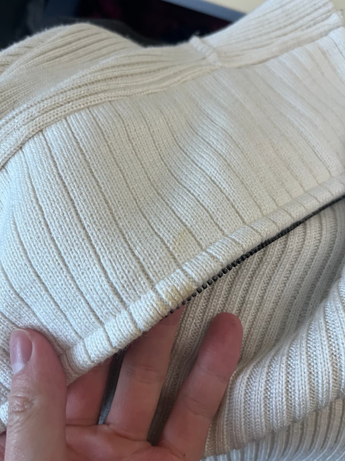 빈티지 비대칭 하이넥 자켓 상품이미지7