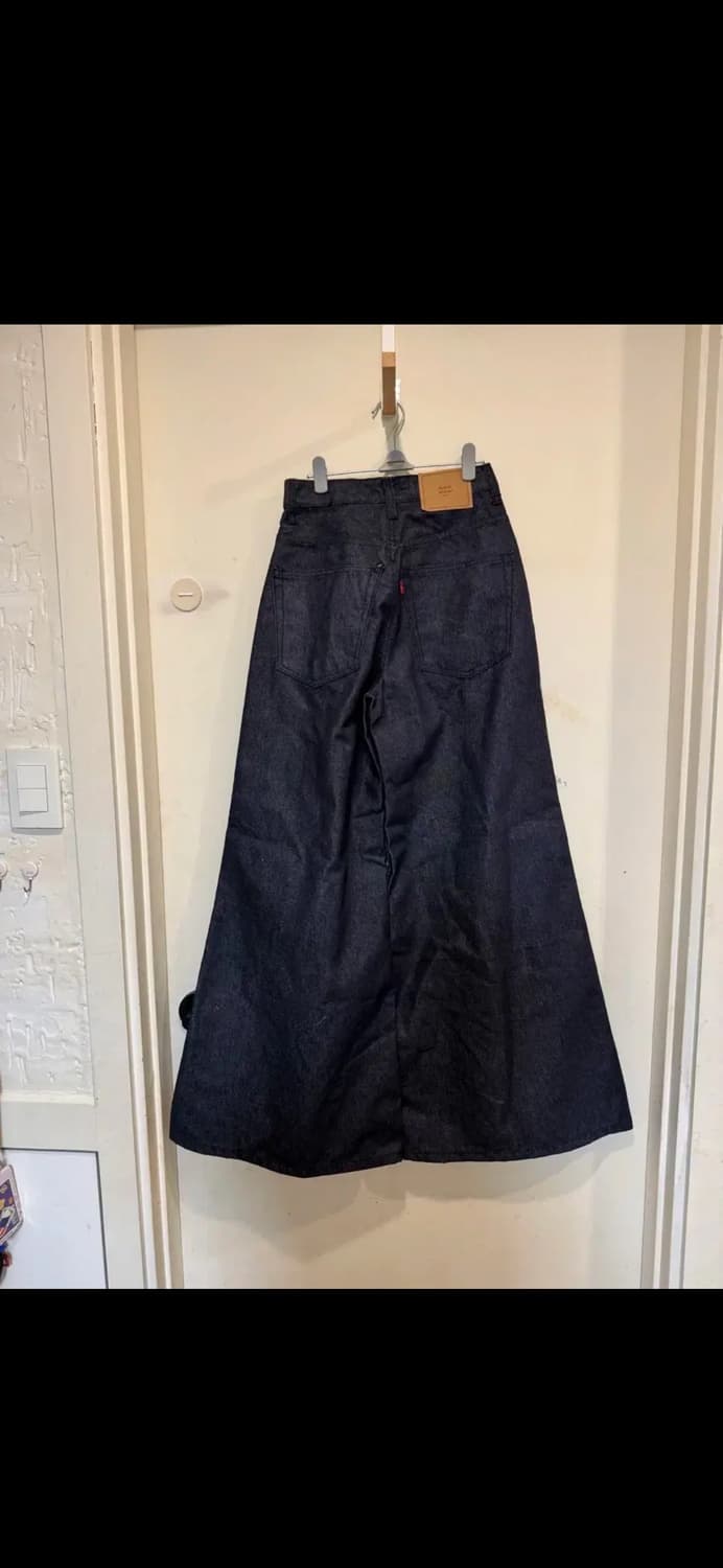 매니모어몽 mmm 인디고 와이드 청바지 새상품 상품이미지7