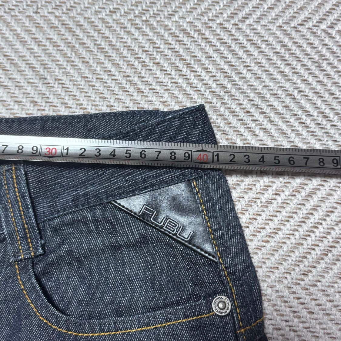 (30) FUBU 데님 숏팬츠 상품이미지6