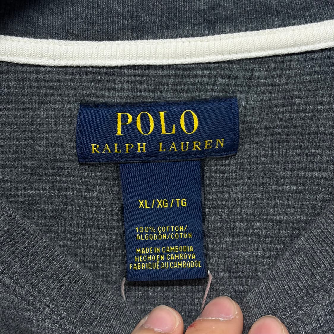 폴로 랄프로렌 와플 롱슬리브 15 상품이미지4