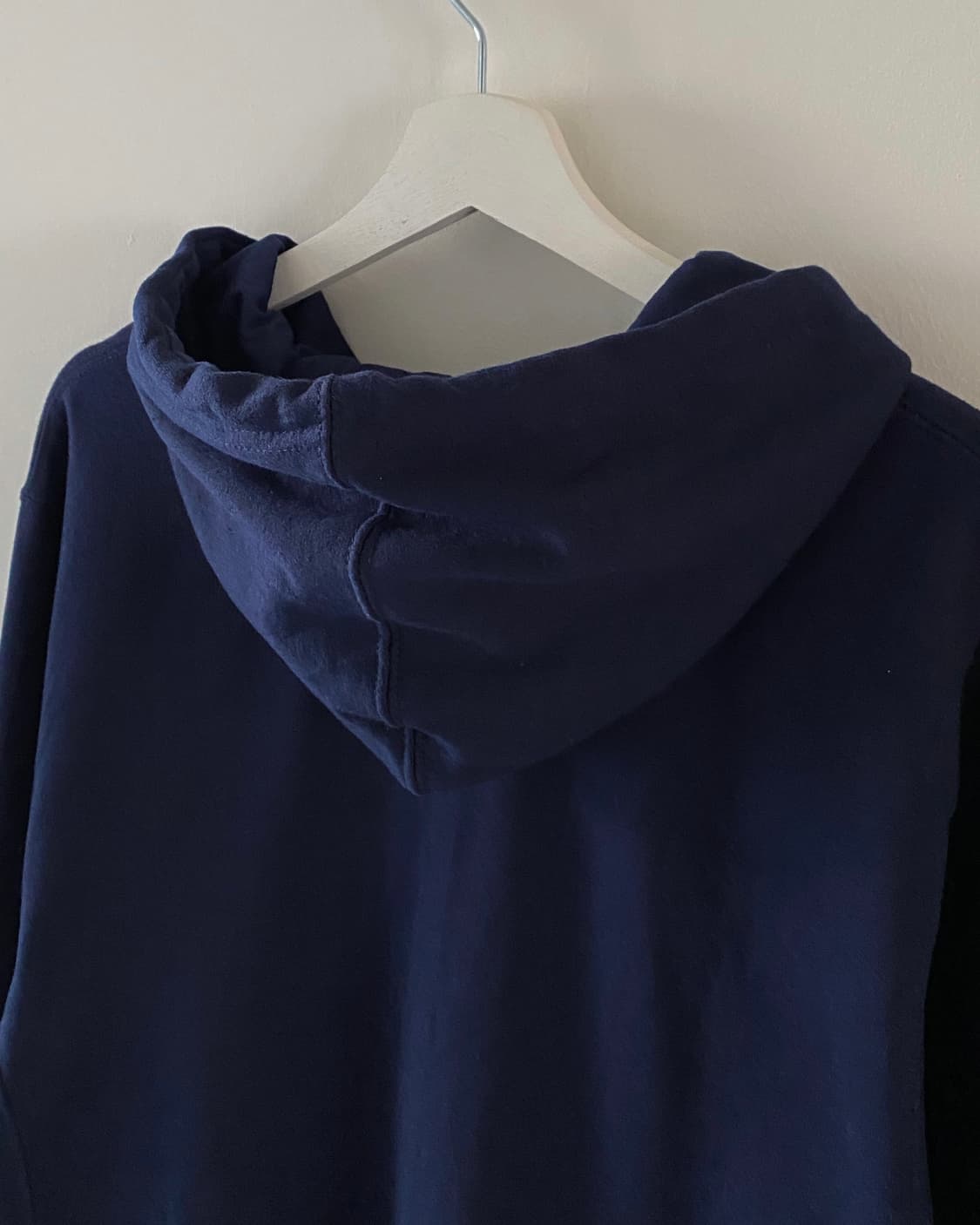 러셀 로고 네이비 후드티 상품이미지7