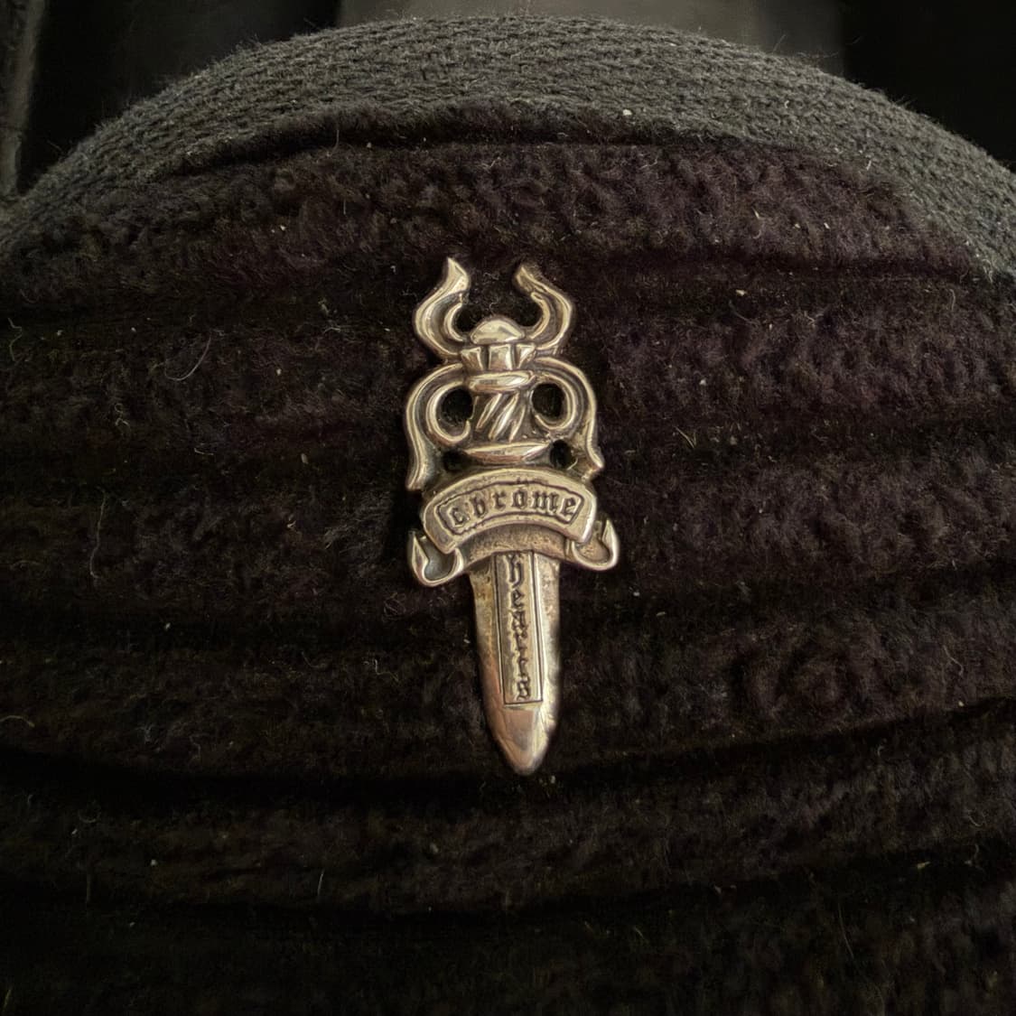 레어) 크롬하츠 Chrome Hearts 코듀로이 대거 로퍼 슬리퍼 42 상품이미지6