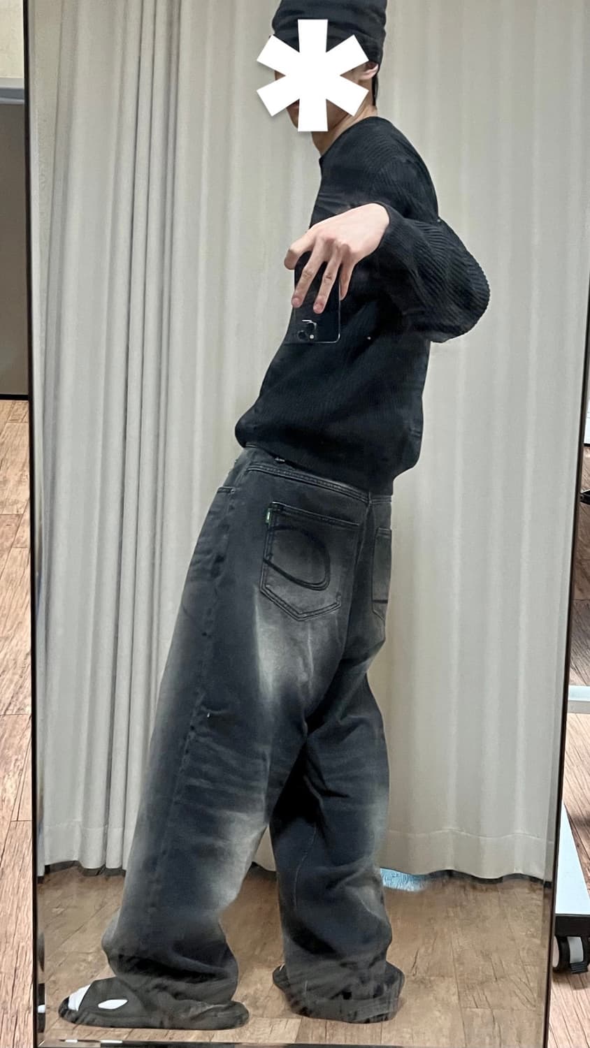 래리클락 빈티지 워시드 데님 L 상품이미지2