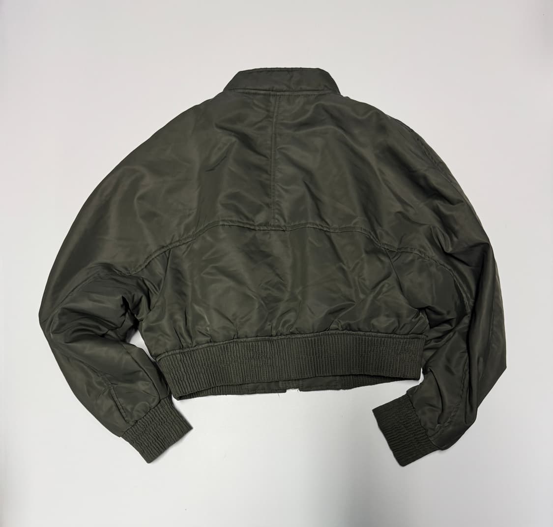 여성 자라 ZaRa 크롭 MA-1 봄버 점퍼 자켓 상품이미지2