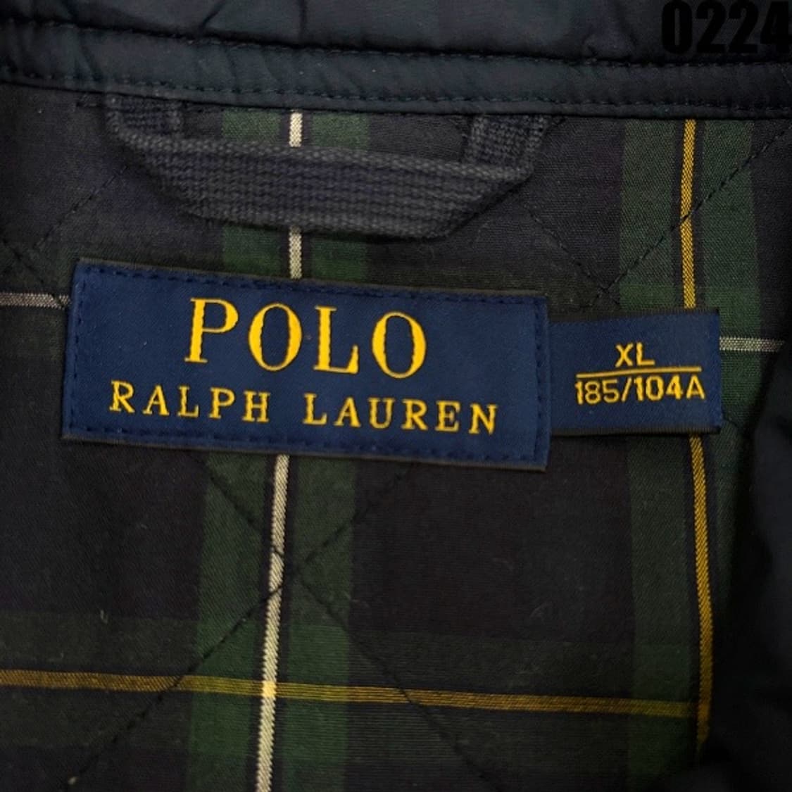 폴로 랄프로렌 퀼팅 베스트 패딩조끼 네이비 XL 0224 상품이미지6