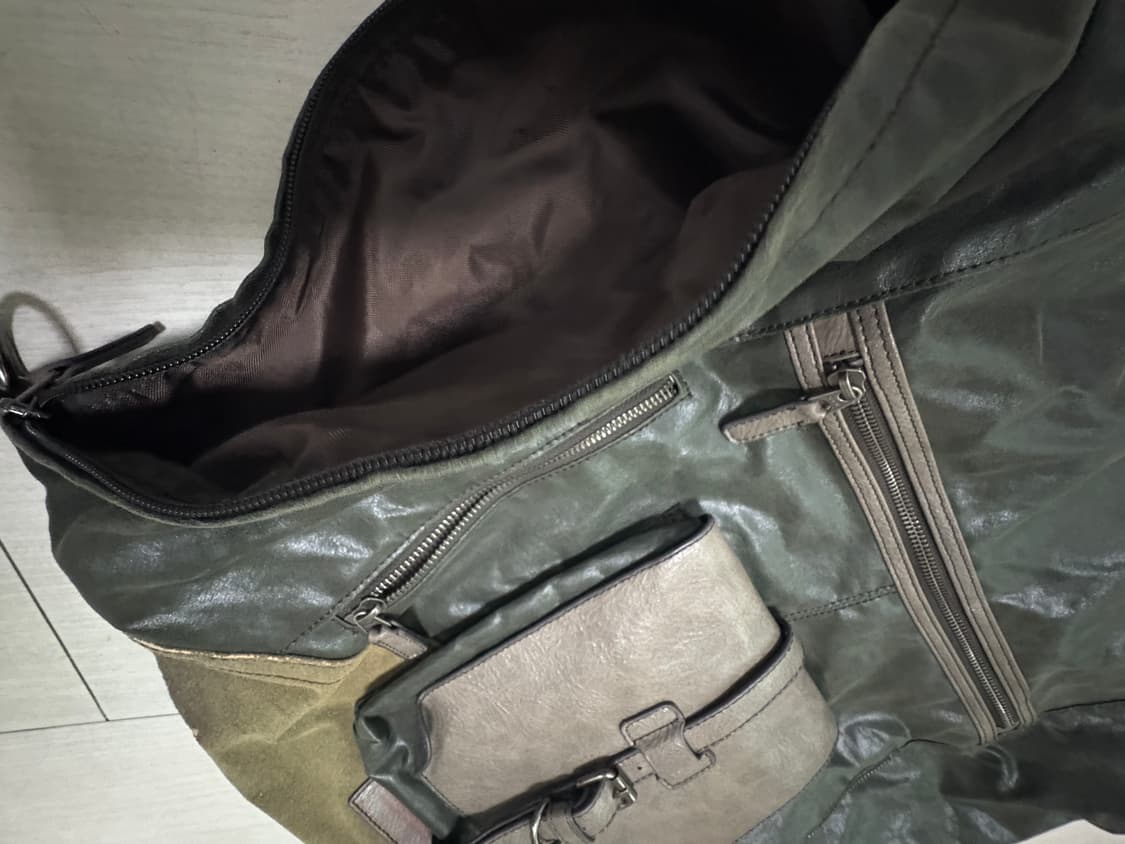 빈티지 백팩 크로스 숄더 백 상품이미지9