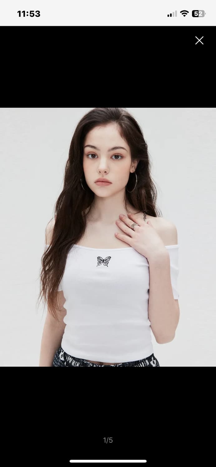 LUVISTRUE 체인 오프숄더 SU CHAIN OFF SHOULDER( 상품이미지1