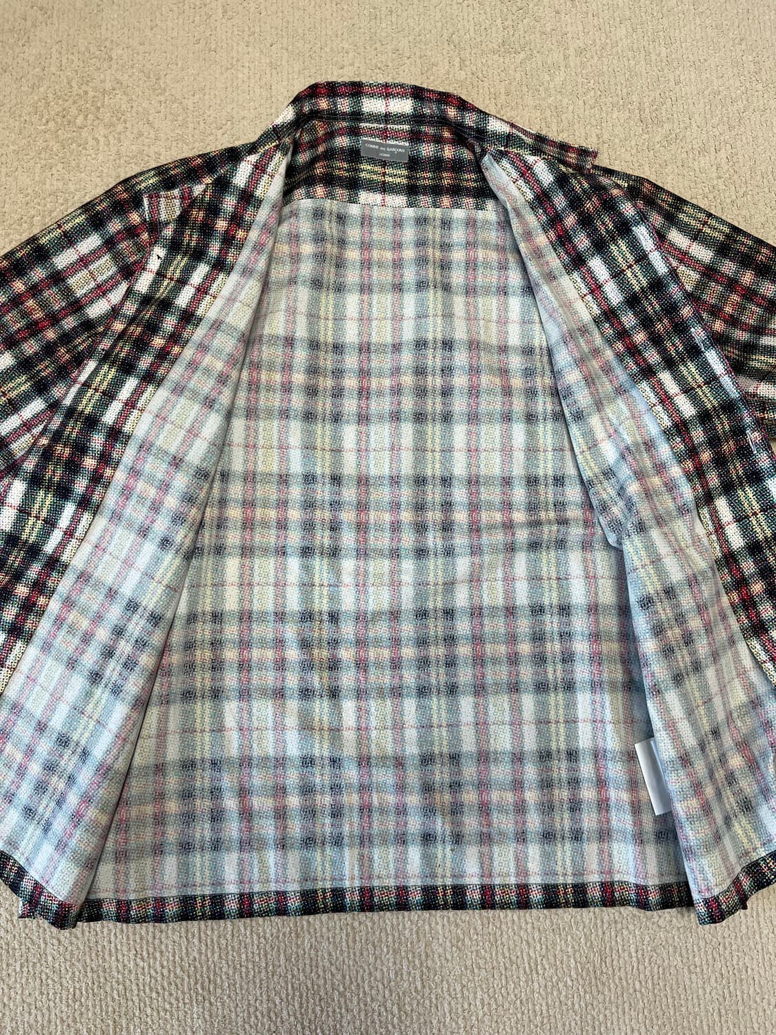 빈티지 꼼데가르송 다나카 옴므 셔츠 상품이미지3