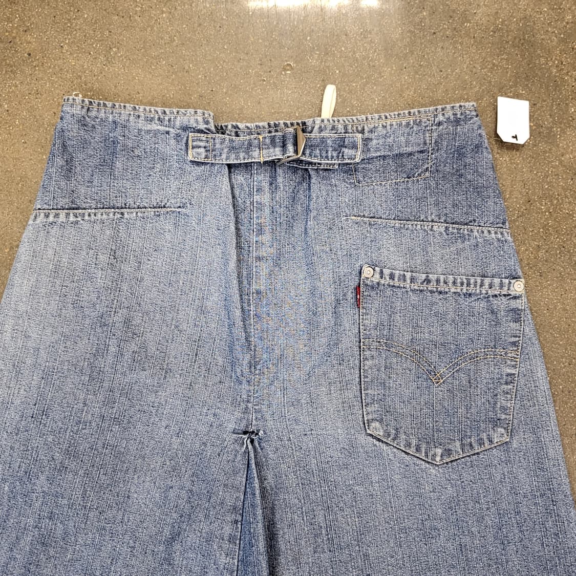 Levi's 리바이스 청 데님 롱 스커트 A라인 상품이미지5