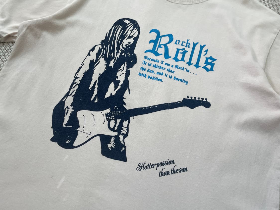 빈티지 밴드 Rock’n Rolls 반팔티셔츠  J04139 상품이미지3