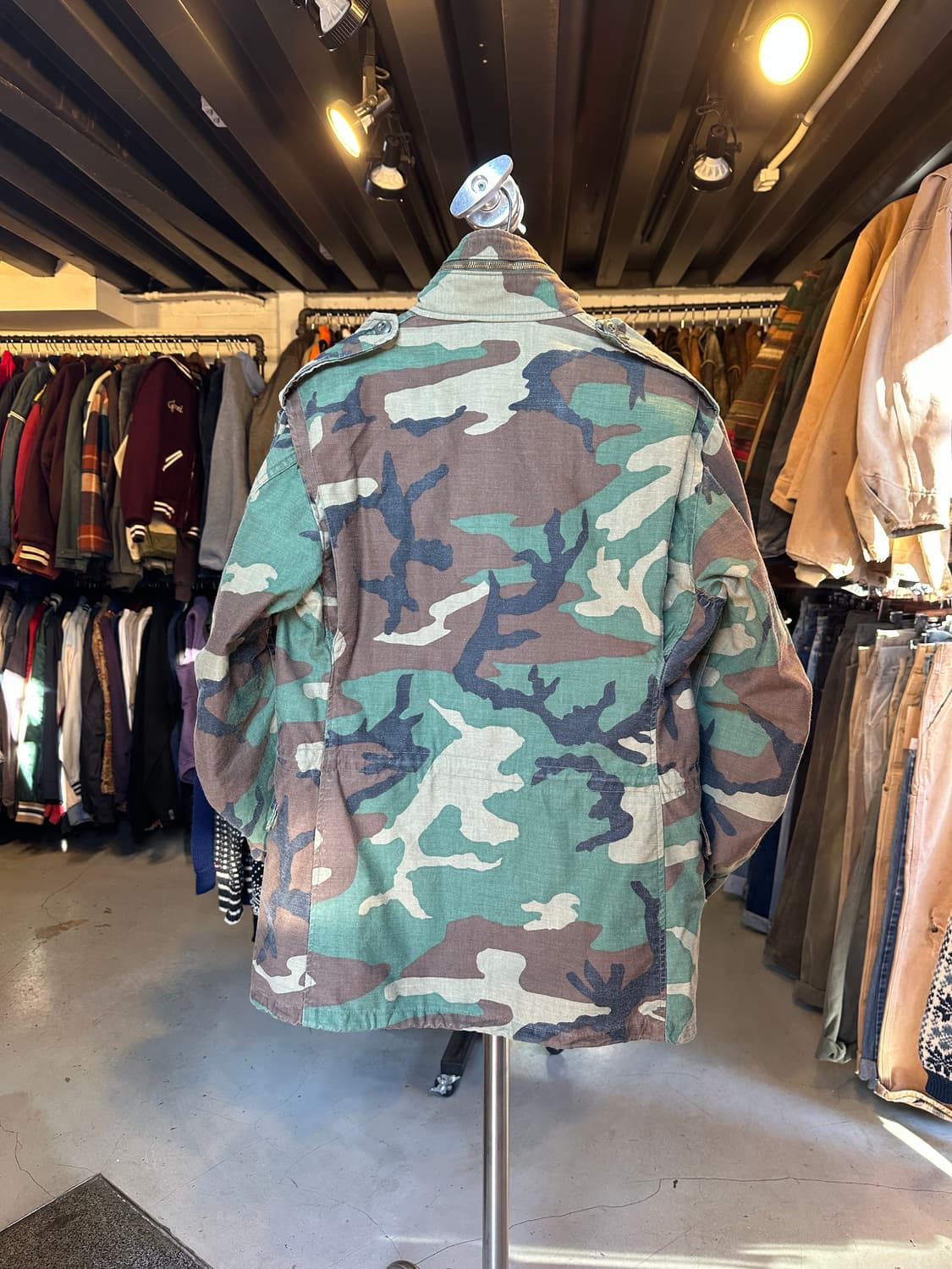 80s Us Army 우드랜드 m65필드자켓 S-R 상품이미지2