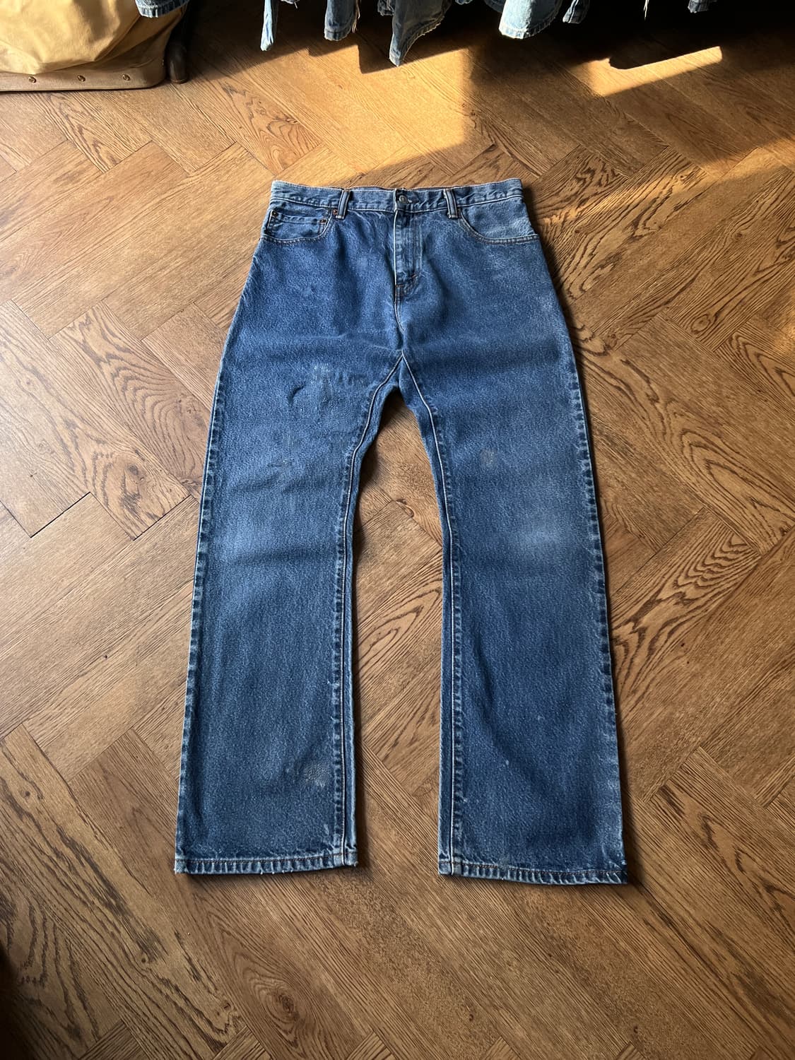 [32]리바이스 517 빈티지 워싱 플레어핏 데님 팬츠 상품이미지2