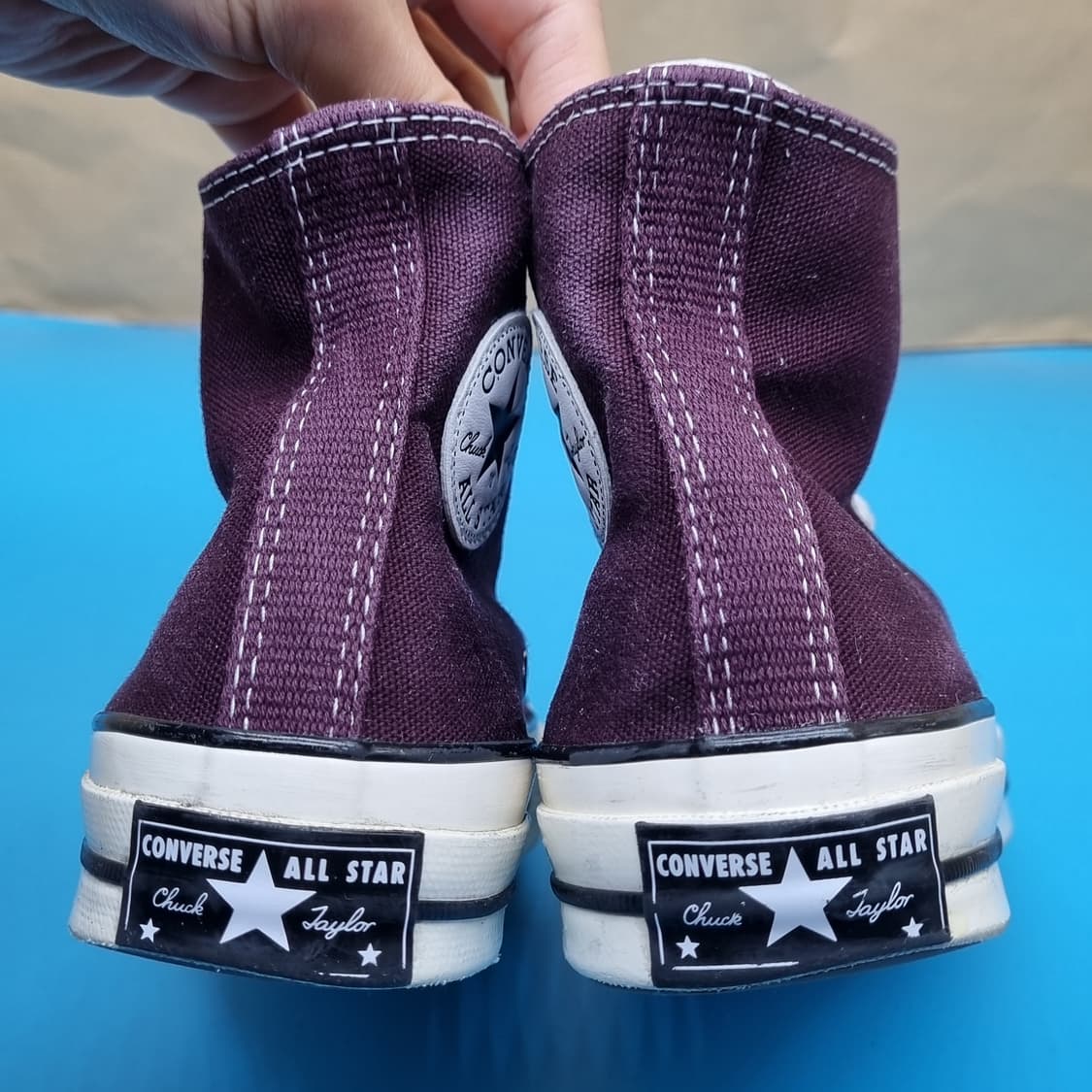 컨버스 척70 버건디 여성하이탑230. 상품이미지4