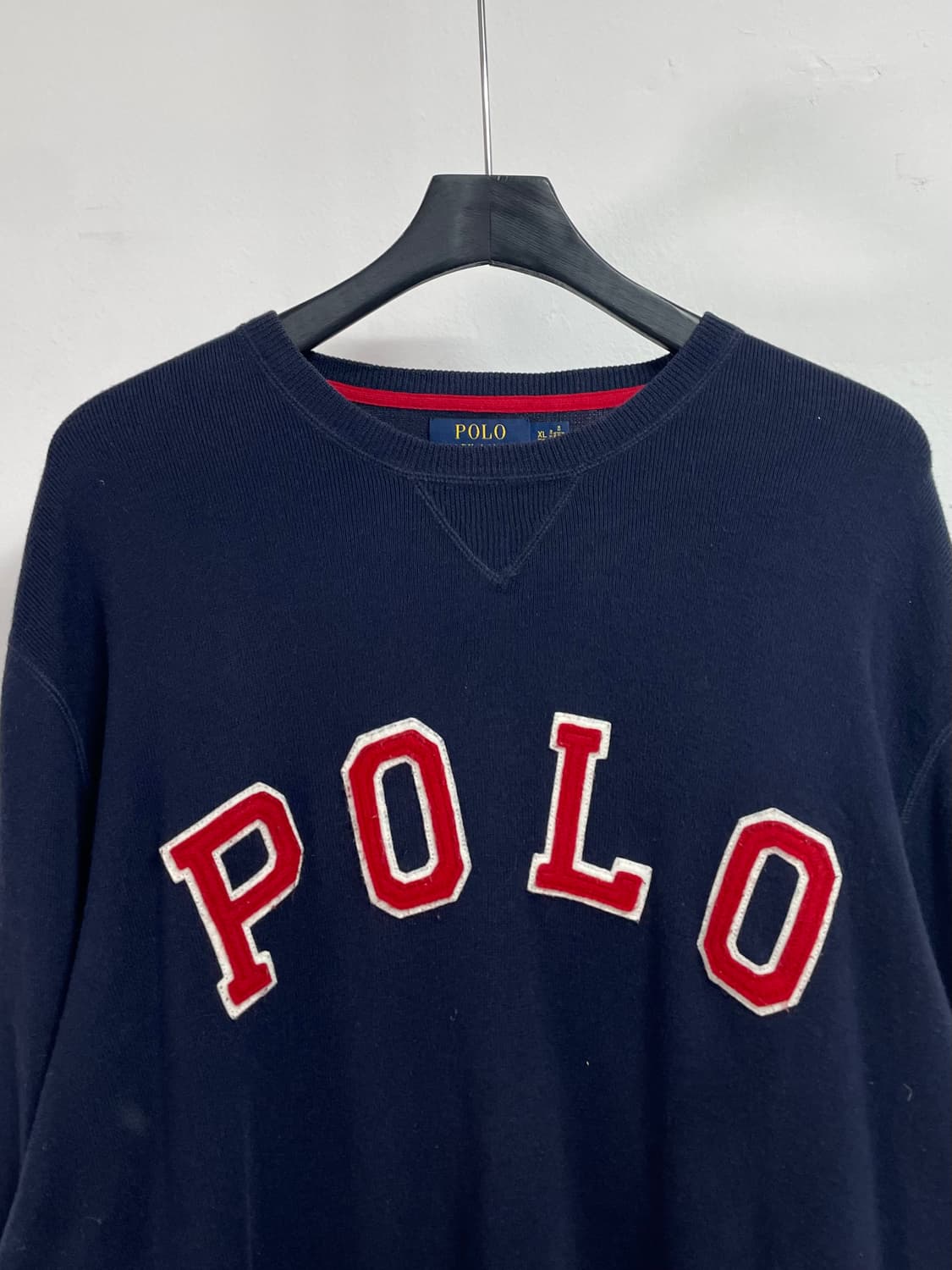 폴로 랄프로렌 빅로고 니트 맨투맨 (on.455) 상품이미지2