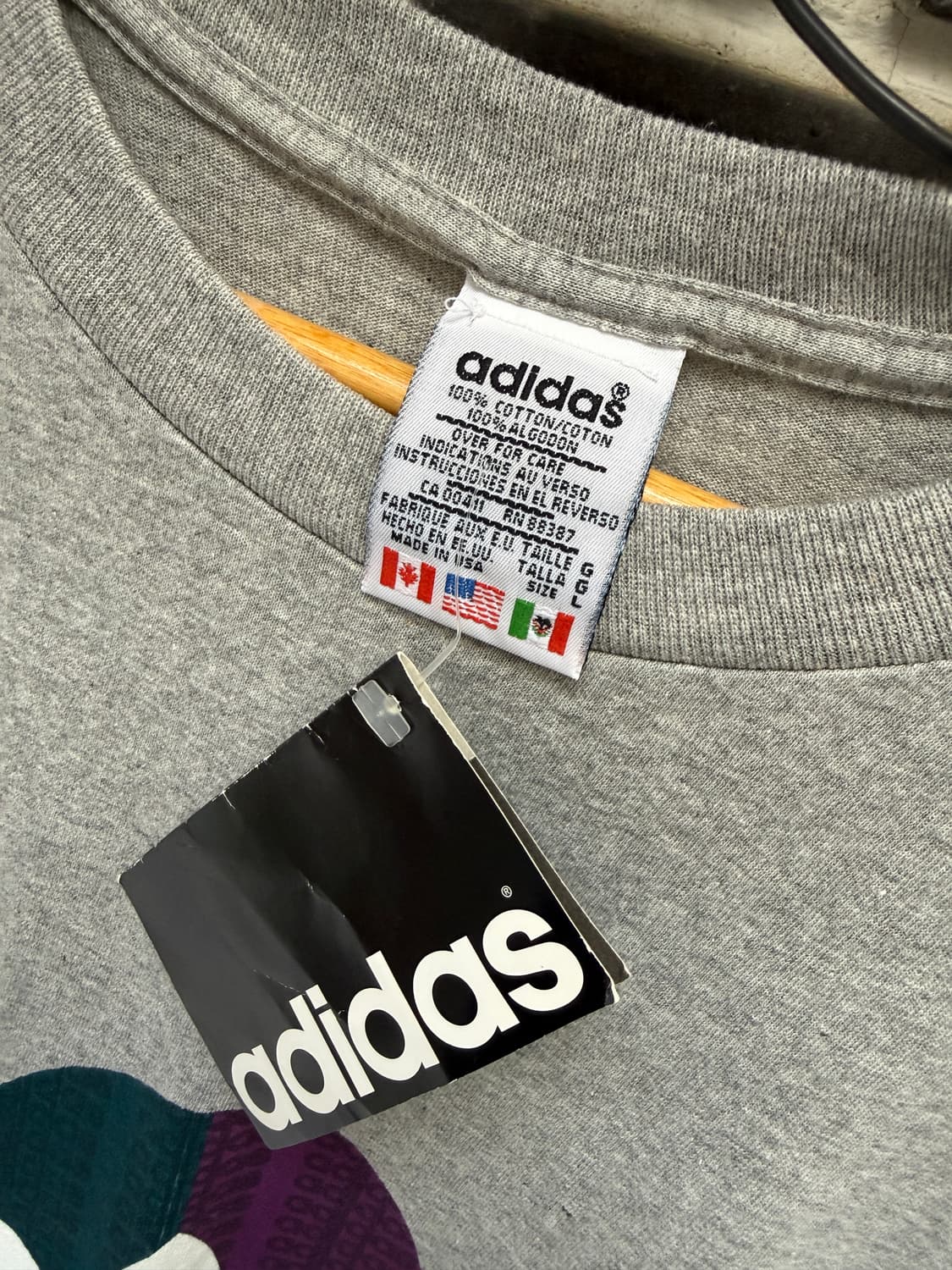 90s adidas Made in usa 상품이미지3