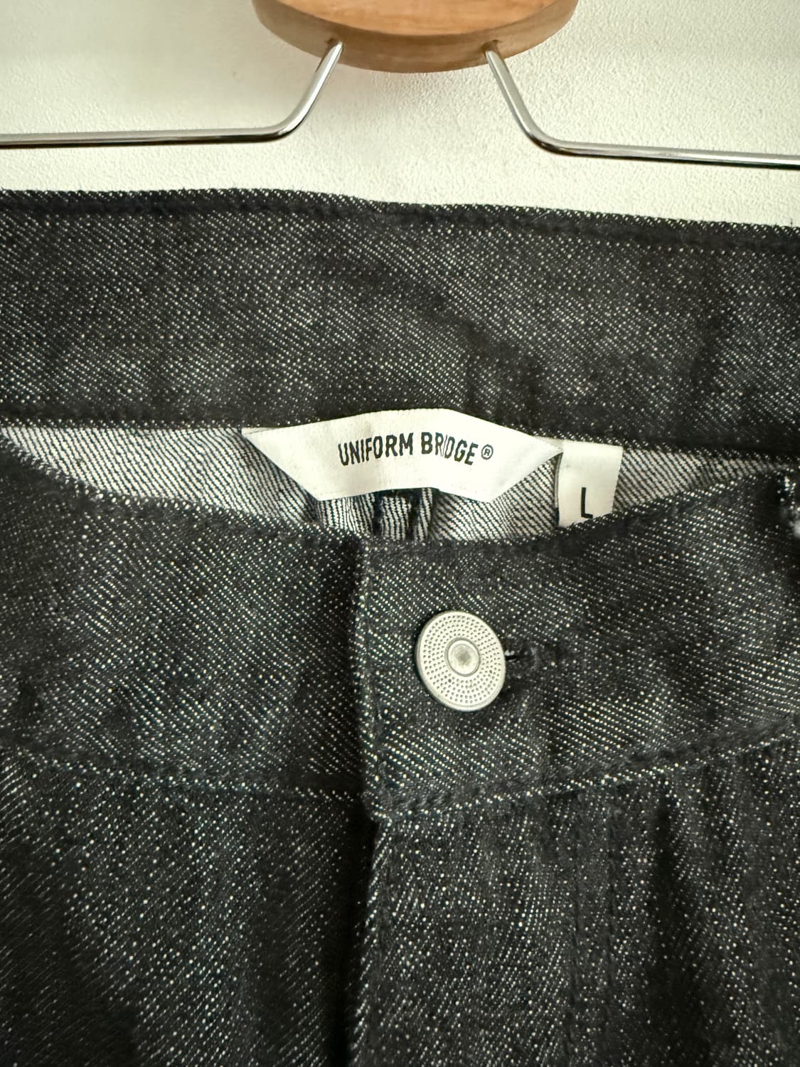 유니폼브릿지(UNIFORM BRIDGE) 셀비지 데님 팬츠 상품이미지6