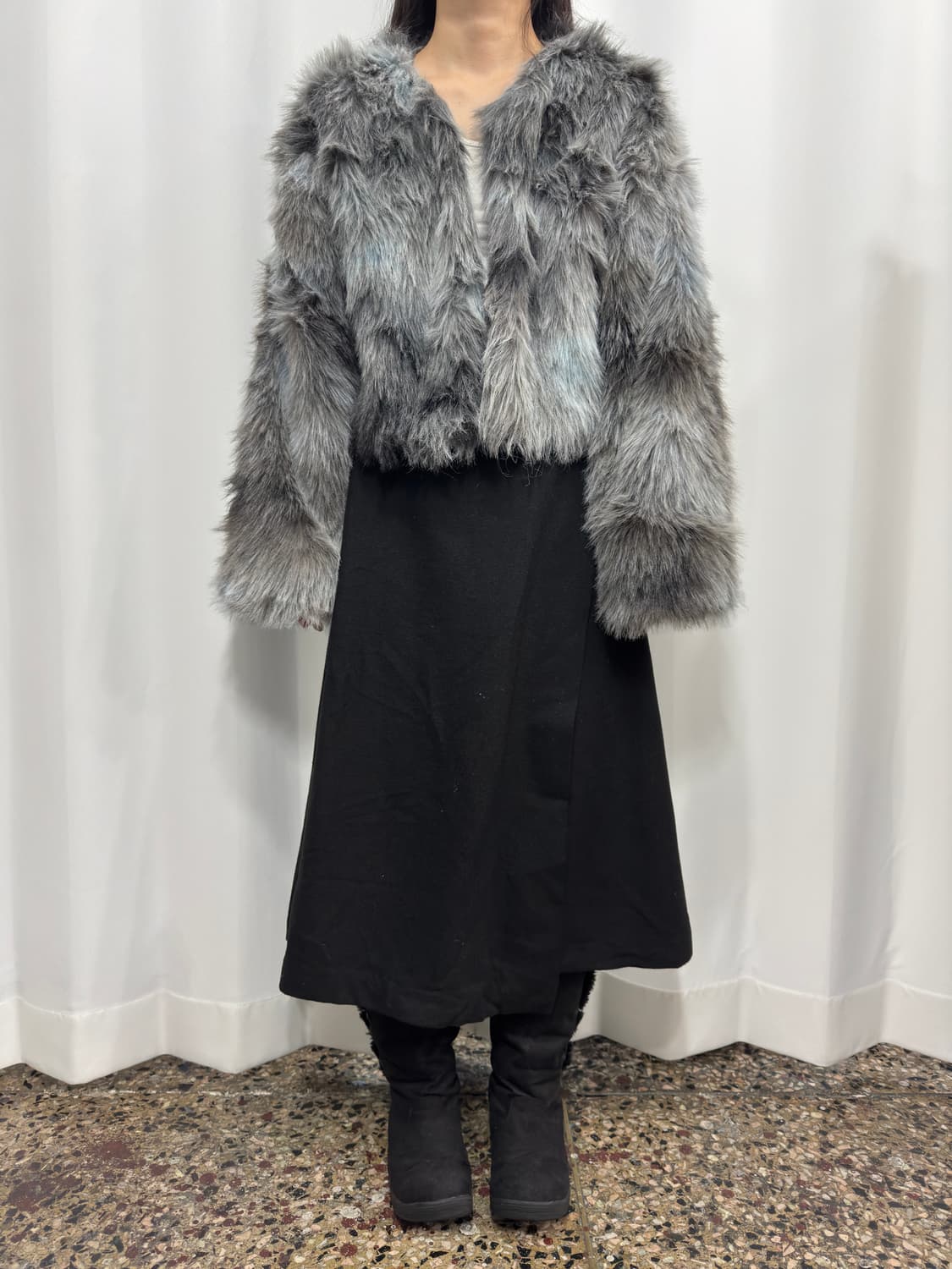 shein fur jacket 상품이미지2